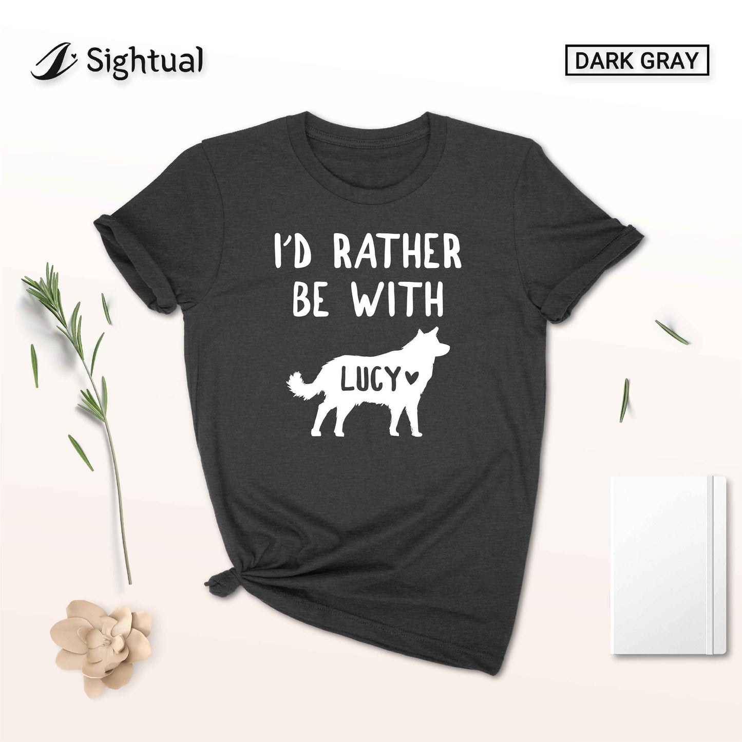 Unisex Personalized Border Collie Shirt - Custom Border Collie Shirt - Gift