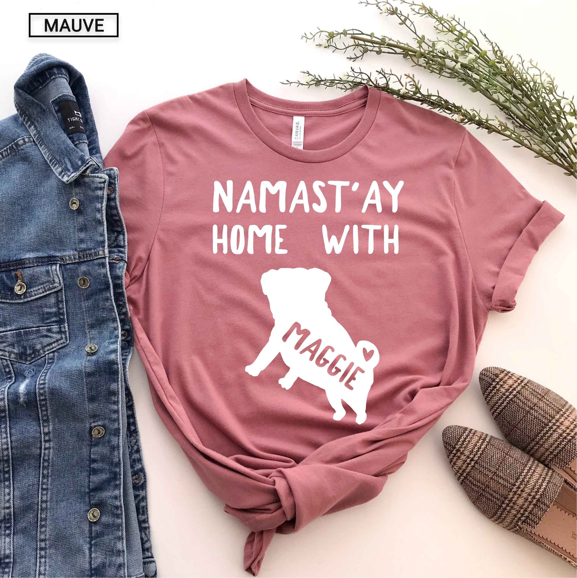 Unisex Personalized Pug Shirt - Custom Pug Shirt - Pug Dog Gift