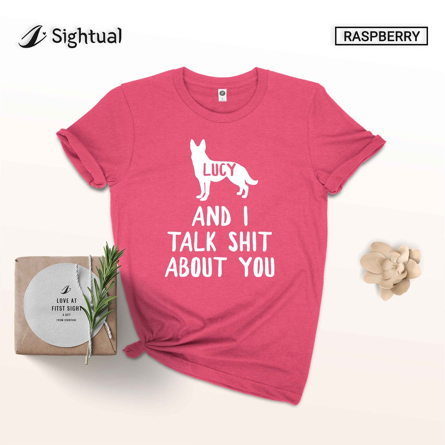 Unisex Personalized German Shepherd Shirt - Custom German Shepherd Shirt - Gift -