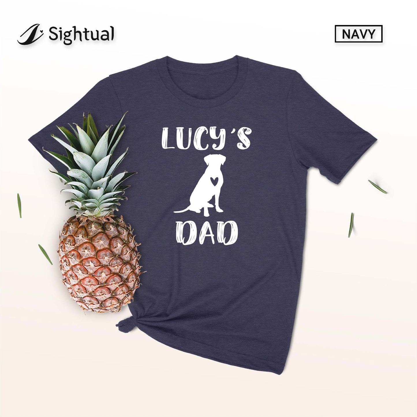 Unisex Personalized Rhodesian Ridgeback Dad Shirt - Ridgeback Dad Gift -