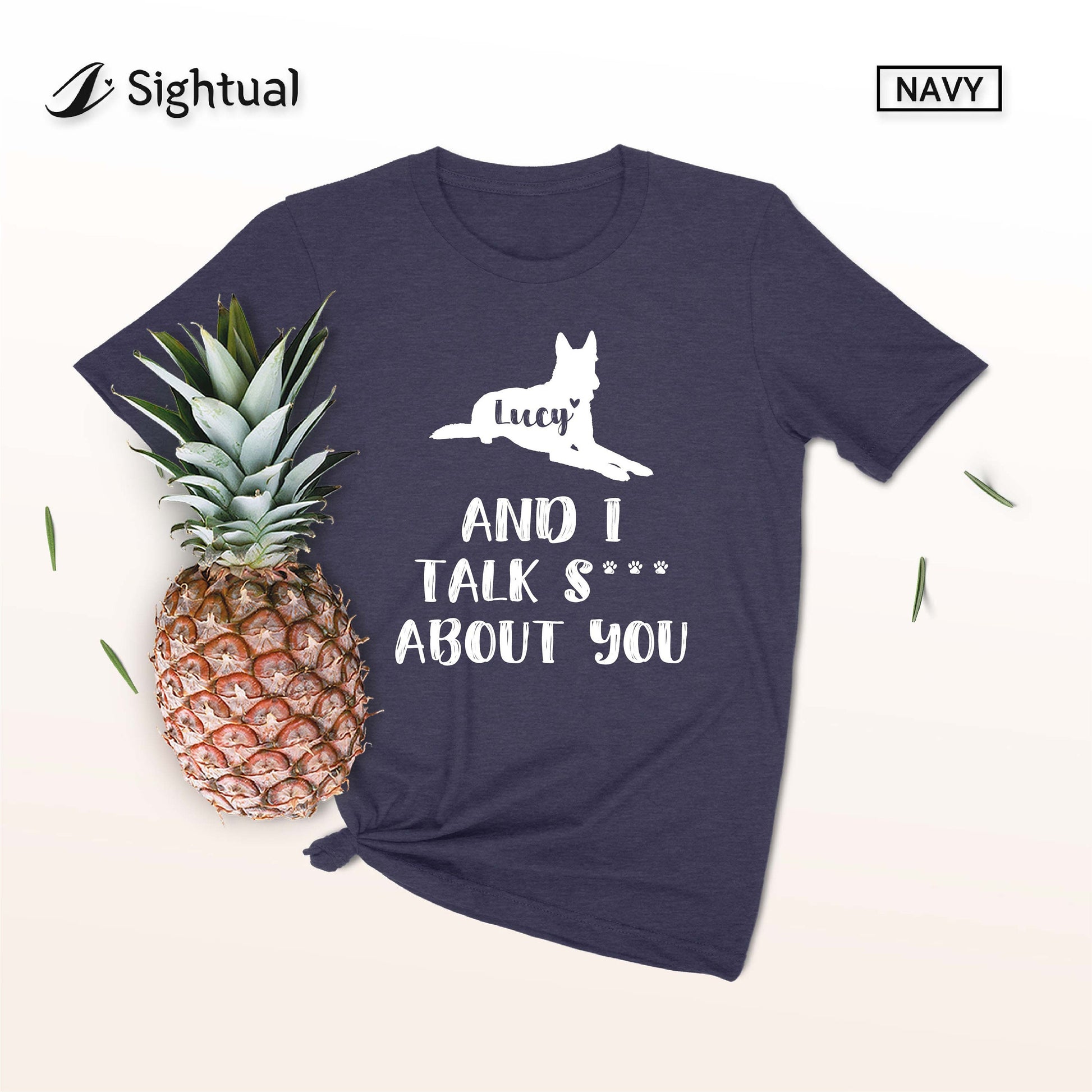 Unisex Personalized Funny Malinois Shirt - Custom Belgian Malinois Shirt - Gift -