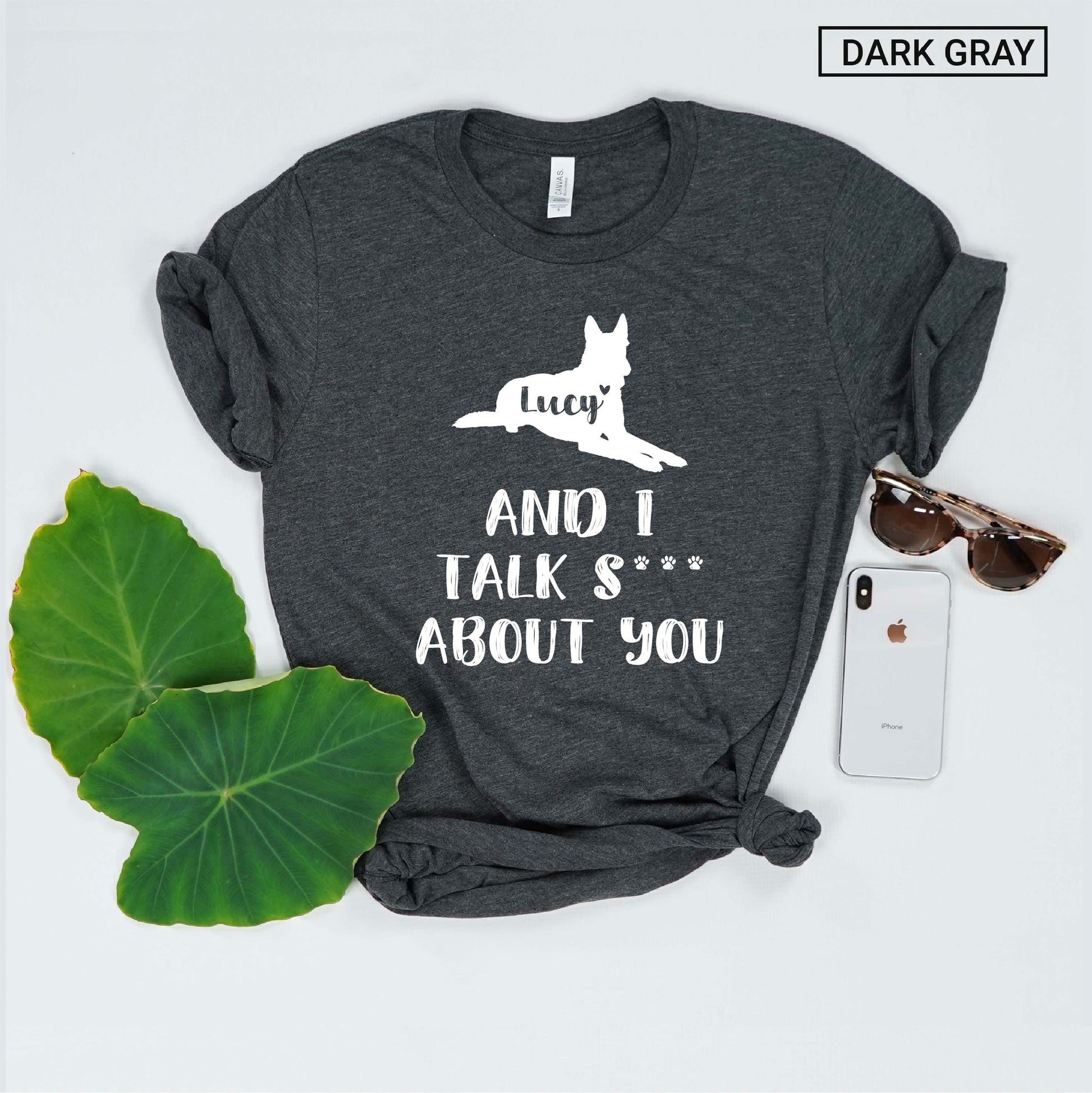 Unisex Personalized Funny Malinois Shirt - Custom Belgian Malinois Shirt - Gift -