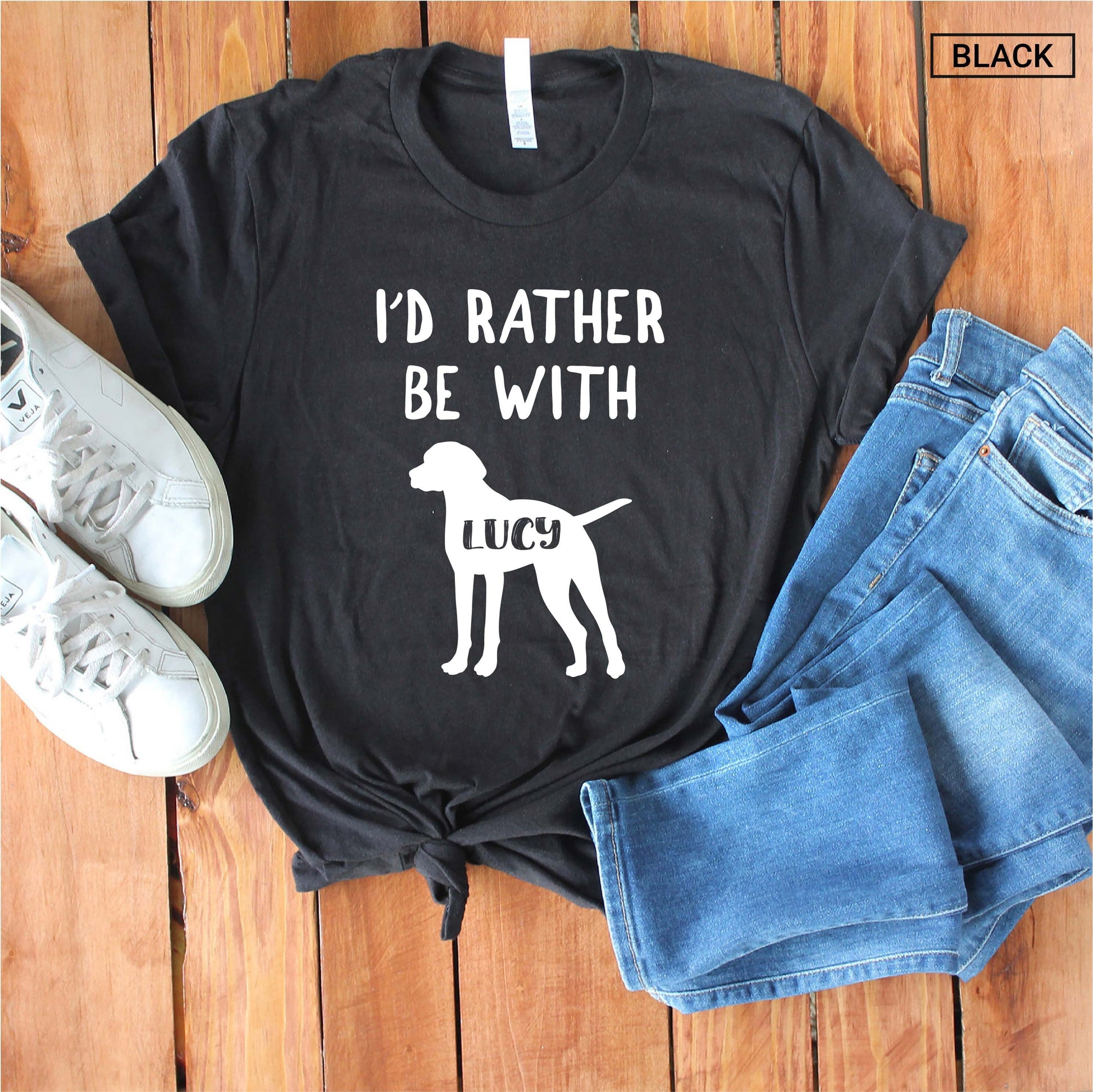 Personalized Weimaraner Shirt - Custom Unisex Shirt -