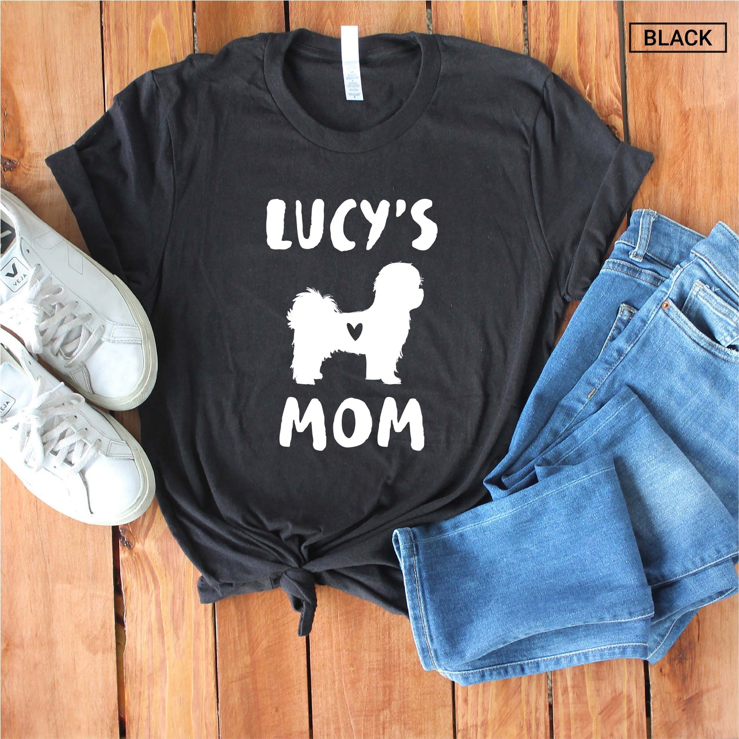 Personalized Shih Tzu Mom Shirt - Shih Tzu Mama Shirt - Custom Unisex Shirt -