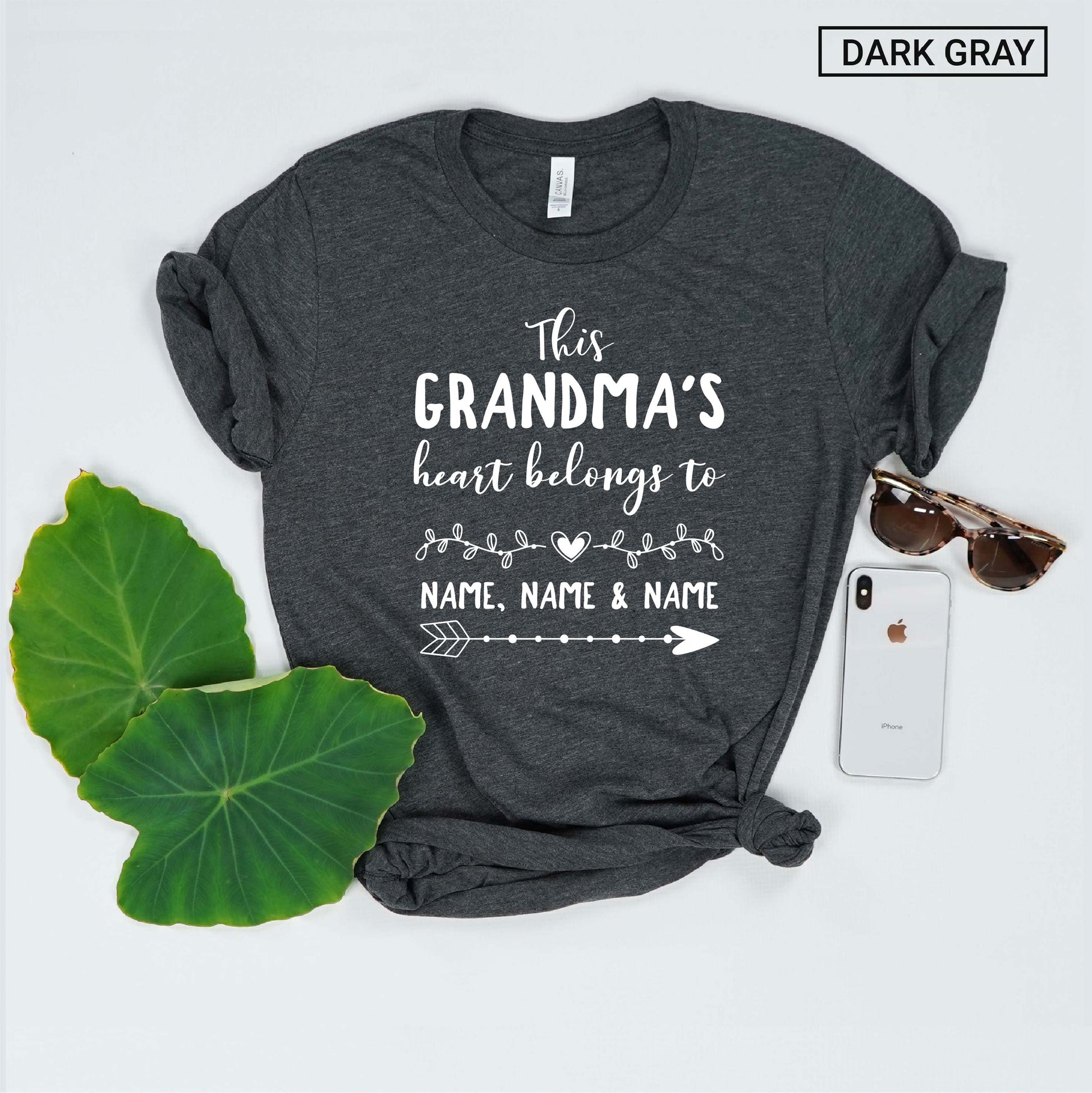 Personalized Grandma Shirt - Cute Grandma Shirt - Custom Unisex Shirt - Gift