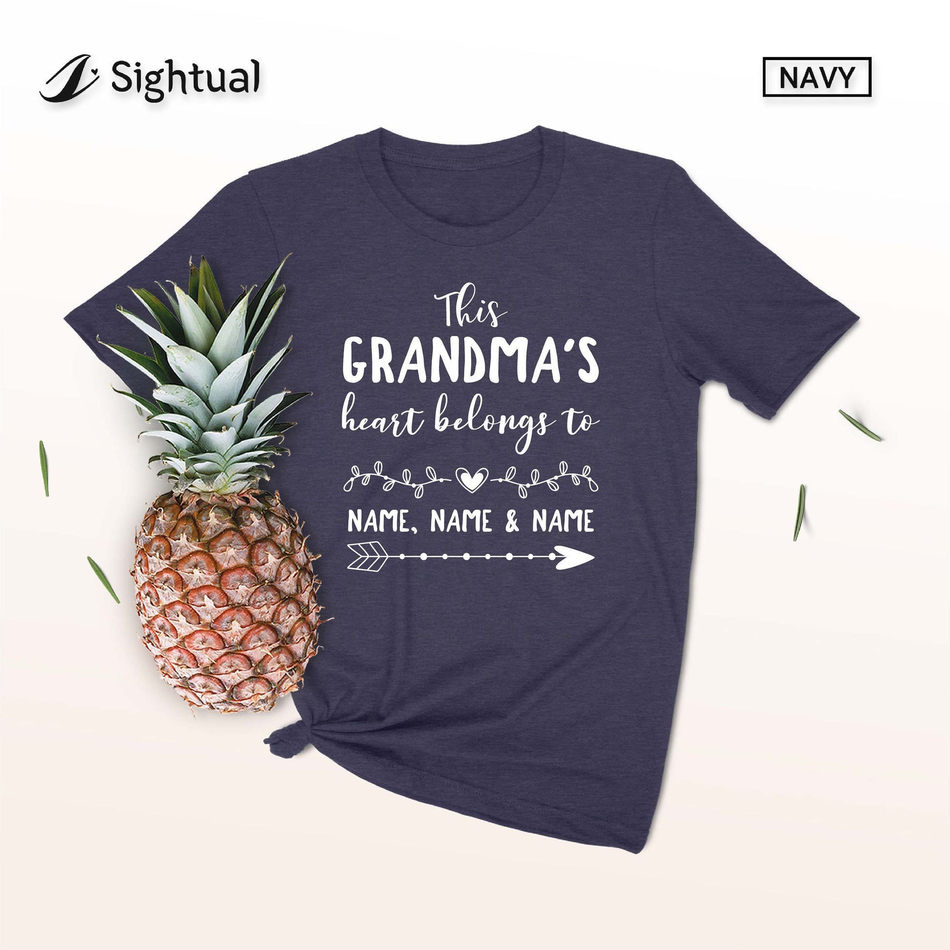 Personalized Grandma Shirt - Cute Grandma Shirt - Custom Unisex Shirt - Gift