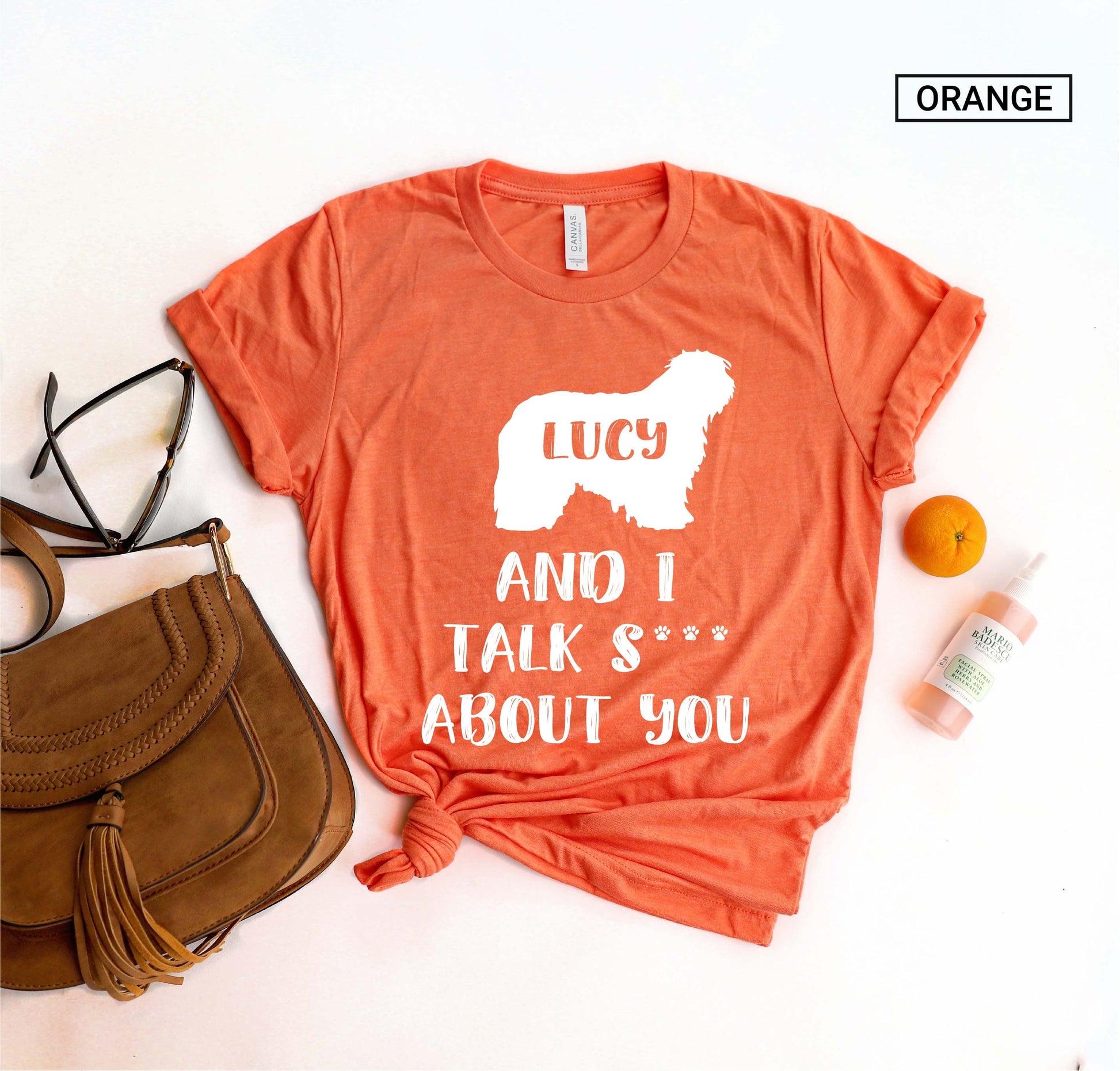 Unisex Personalized Funny Old English Sheepdog Shirt - Custom Old English Sheepdog Shirt - Gift -