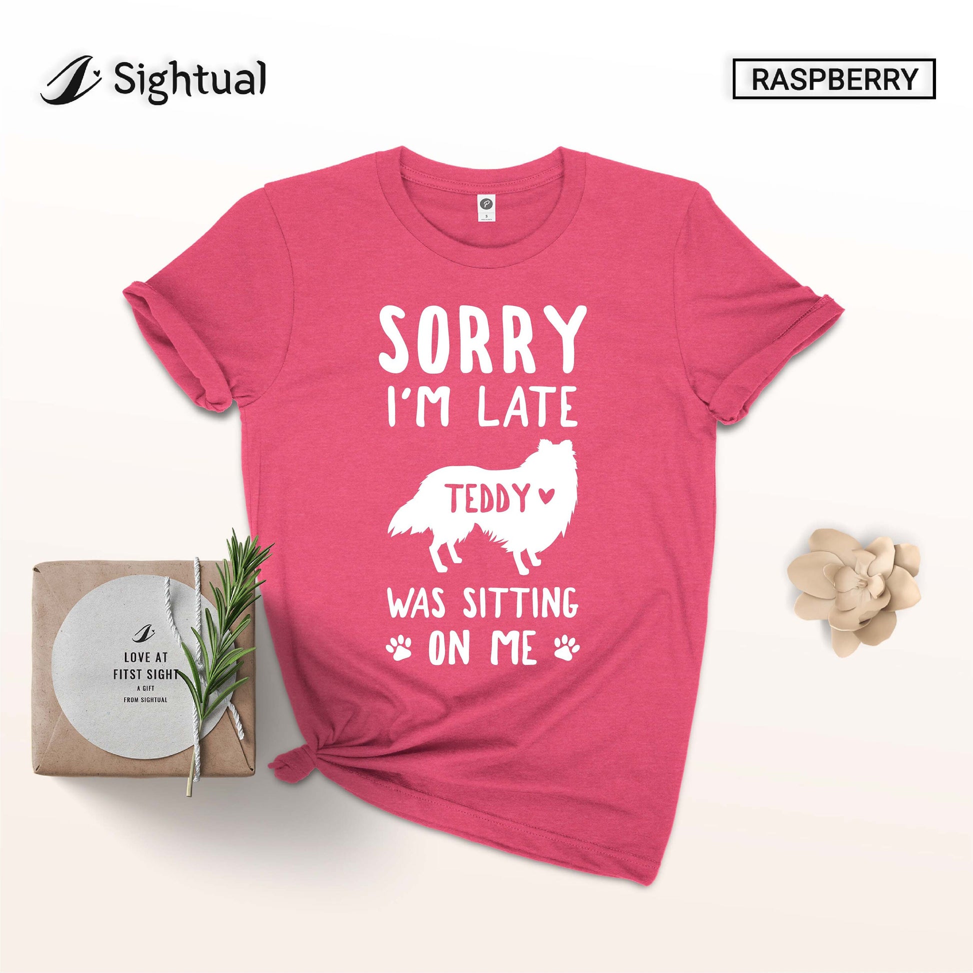 Unisex Personalized Rough Collie Shirt - Custom Funny Rough Collie Shirt - Gift -