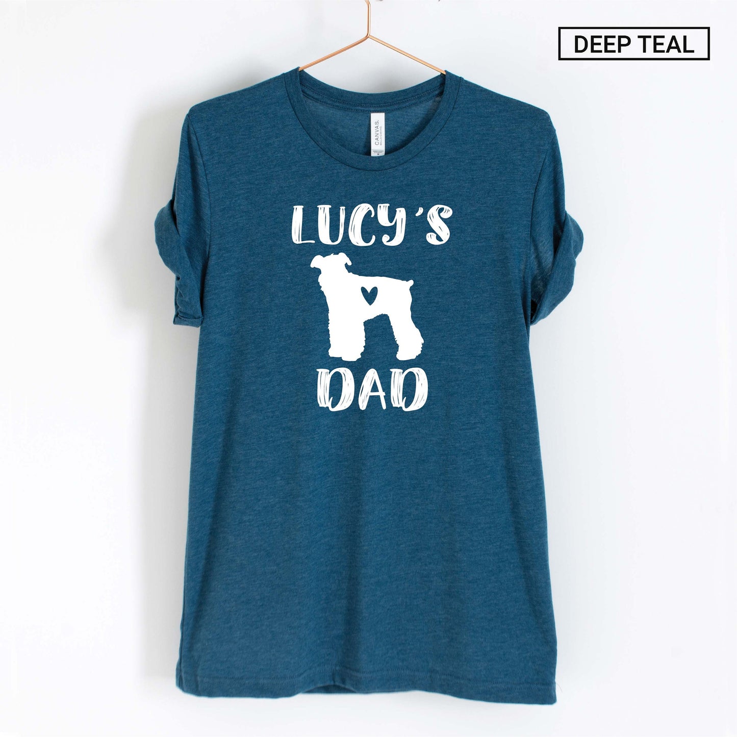 Unisex Personalized Welsh Terrier Dad Shirt - Russian Welsh Dad Shirt - Gift -