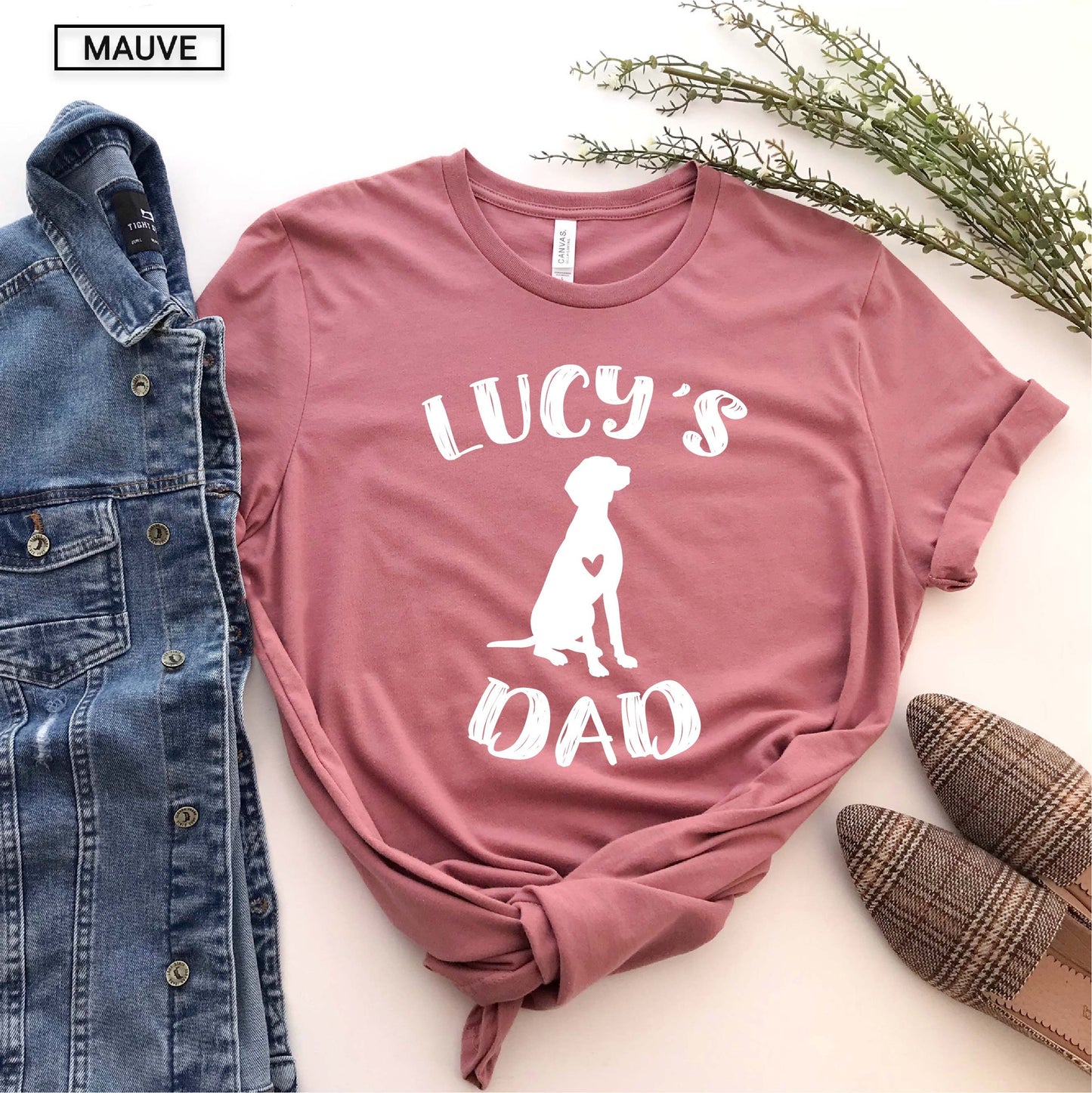 Personalized Weimaraner Dad Shirt - Custom Unisex Shirt -