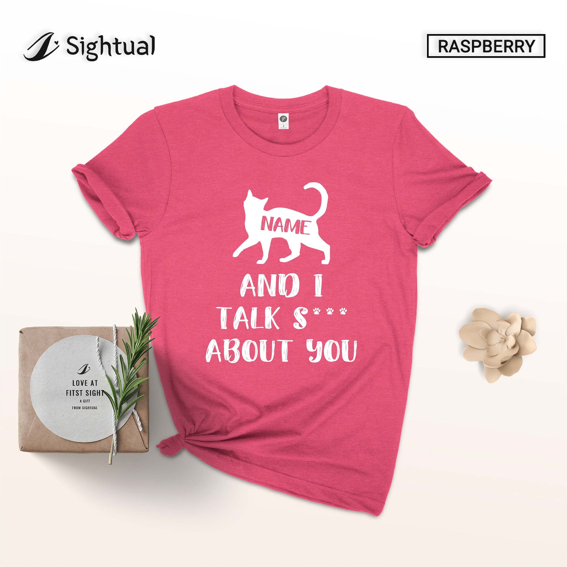 Personalized Cat Shirt - Funny Cat Shirt - Custom Unisex Shirt