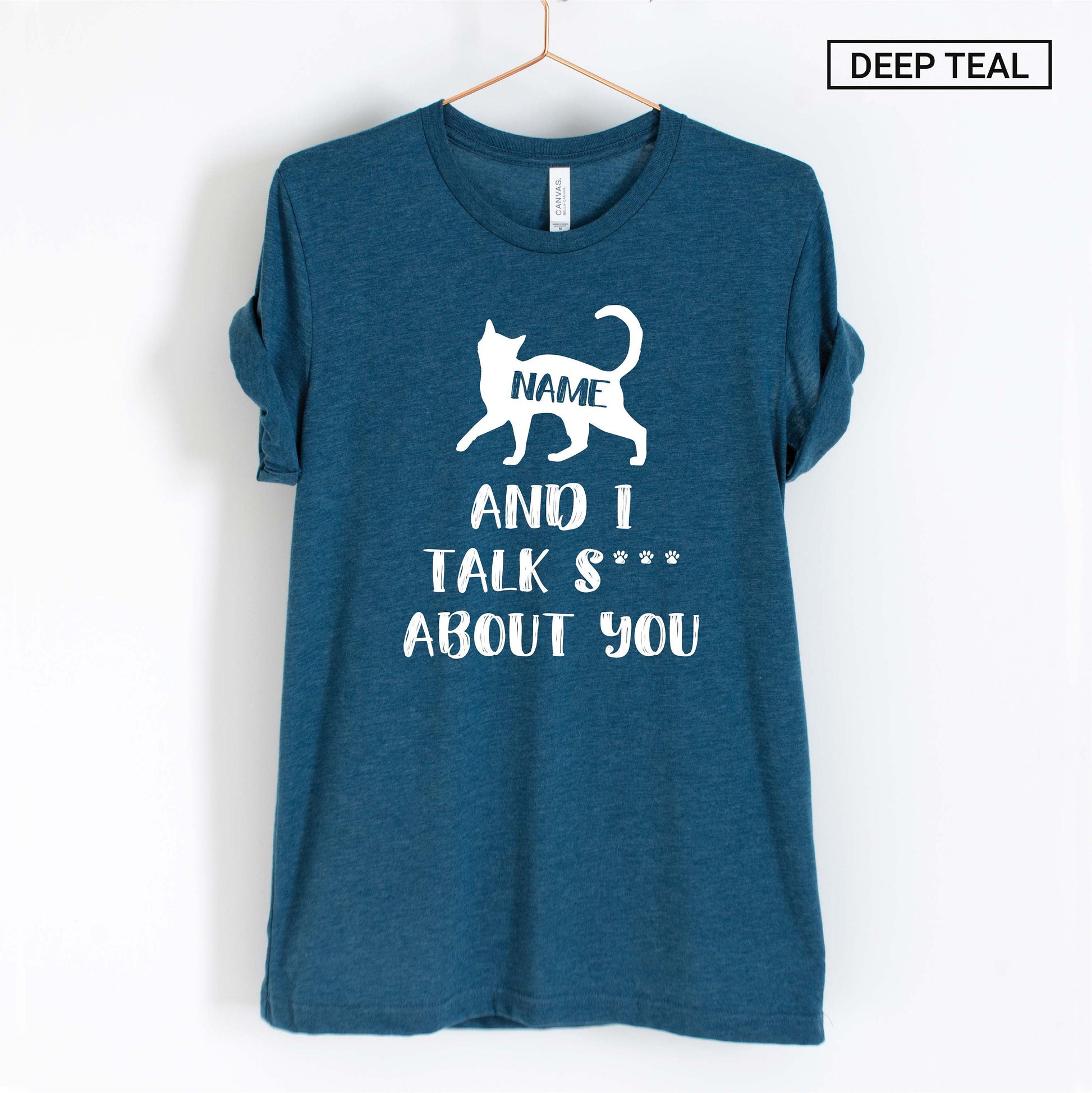 Personalized Cat Shirt - Funny Cat Shirt - Custom Unisex Shirt