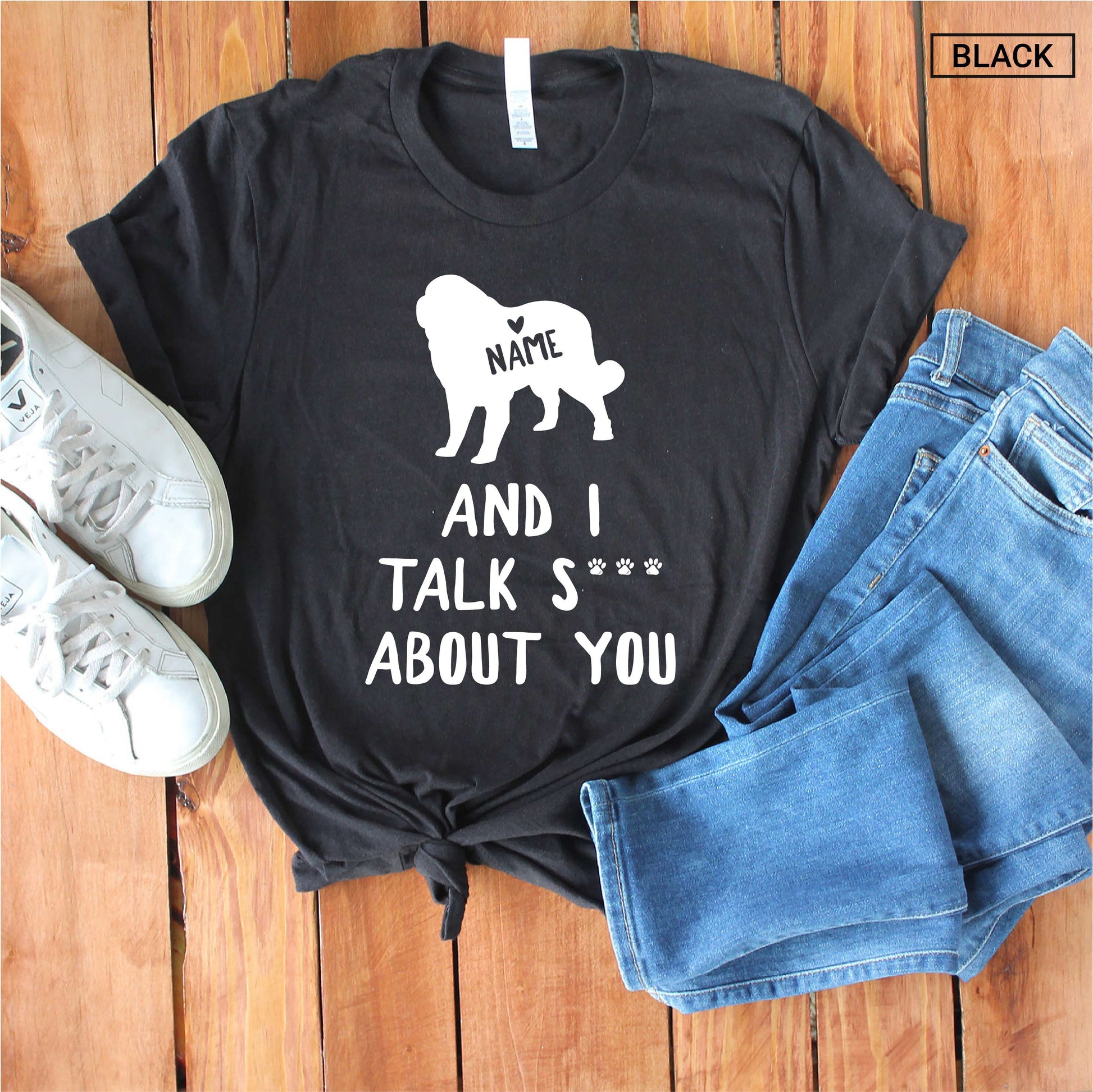 Personalized Newfoundland Dog Shirt - Custom Funny Newfoundland Shirt - Gift - [Unisex Shirt]