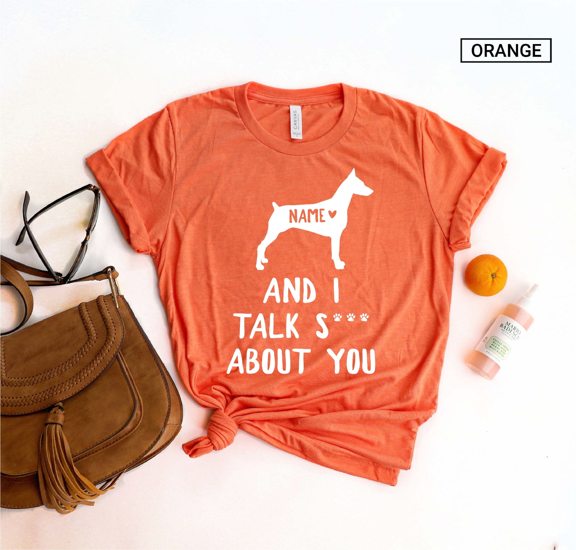 Personalized Miniature Pinscher Shirt - Custom Funny Miniature Pinscher Shirt - Min Pin Tee - Gift - [Unisex Shirt]