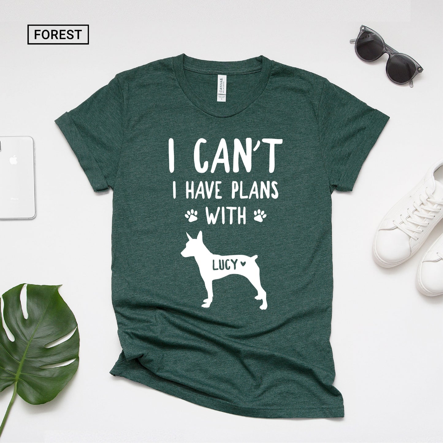 Personalized Miniature Pinscher Shirt - Custom Funny Miniature Pinscher Shirt - Min Pin Tee - Gift - [Unisex Shirt]