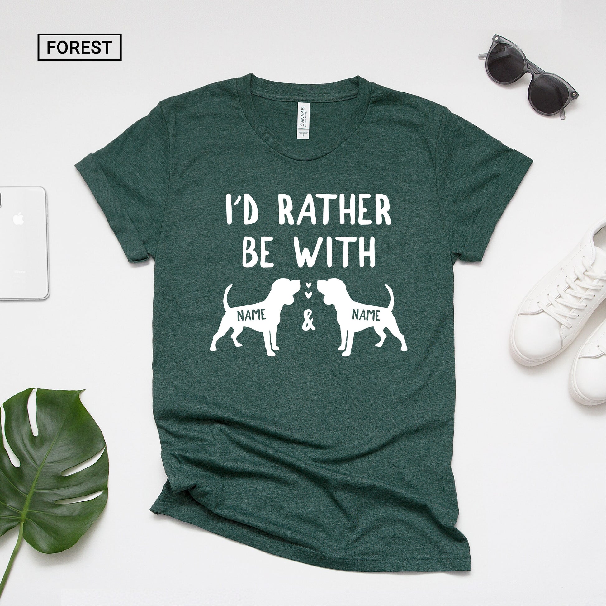 Personalized Beagles Shirt - Custom Funny Beagles Shirt - Cute Beagles Gift - [Unisex Shirt]