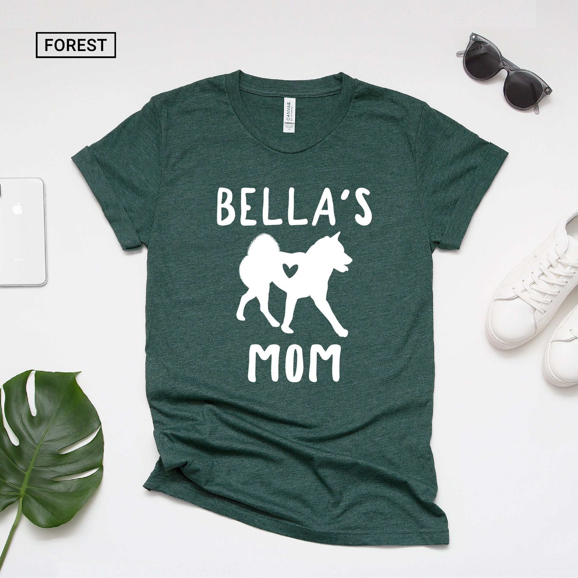 Personalized Akita Inu Mom Shirt - Funny Akita Mom Shirt - Cute Akita Gift - [Unisex Shirt]
