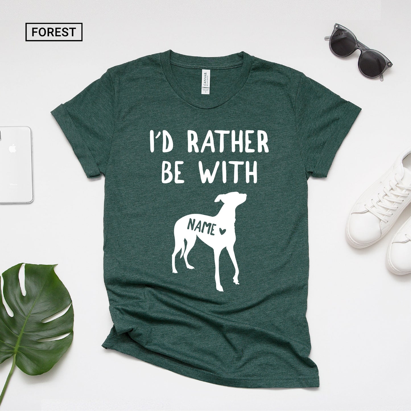 Personalized Whippet Shirt - Funny Whippet Shirt - Cute Whippet Gift - [Unisex Shirt]