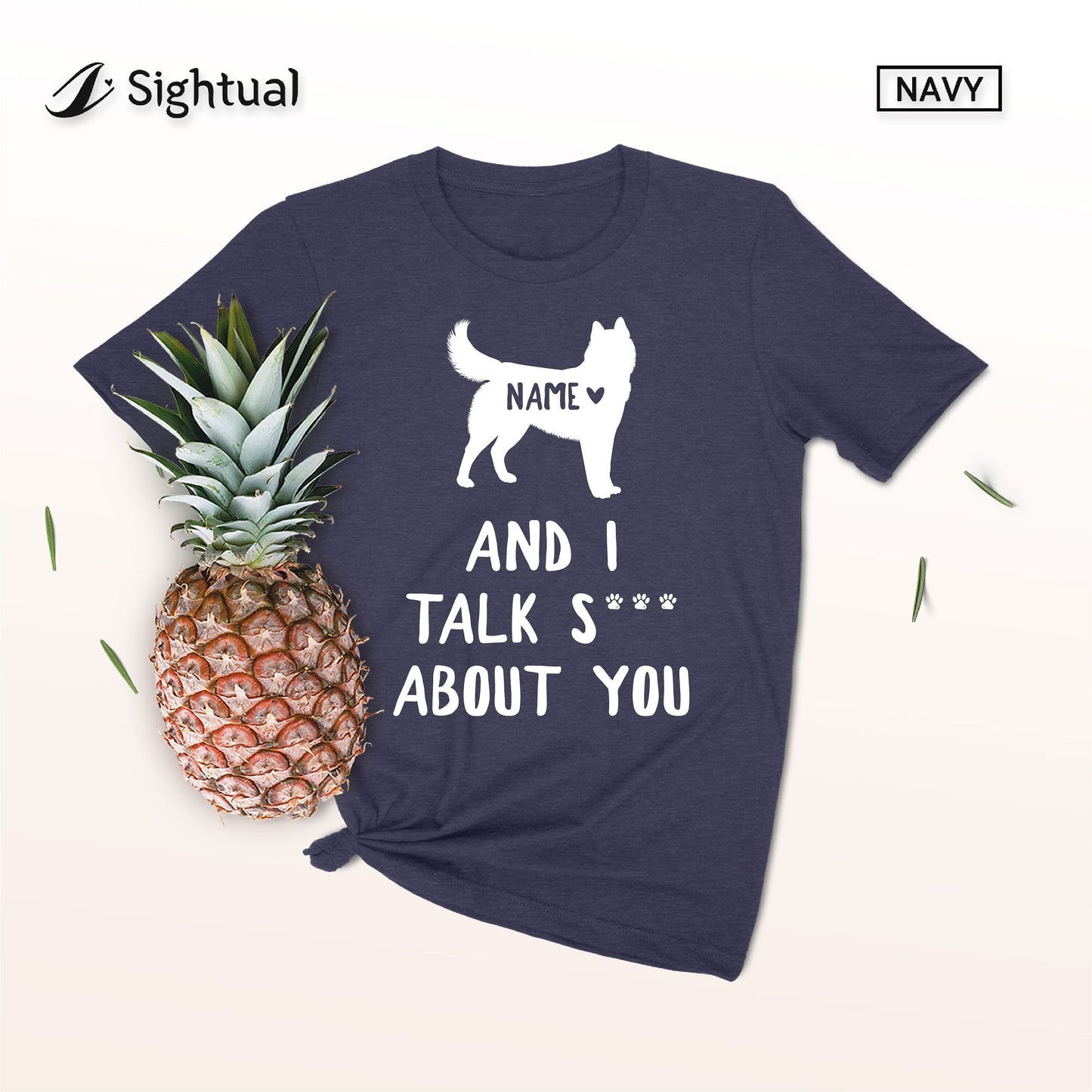 Personalized Alaskan Malamute Shirt - Funny Malamute Shirt - Cute Malamute Shirt - Gift - [Unisex Shirt]