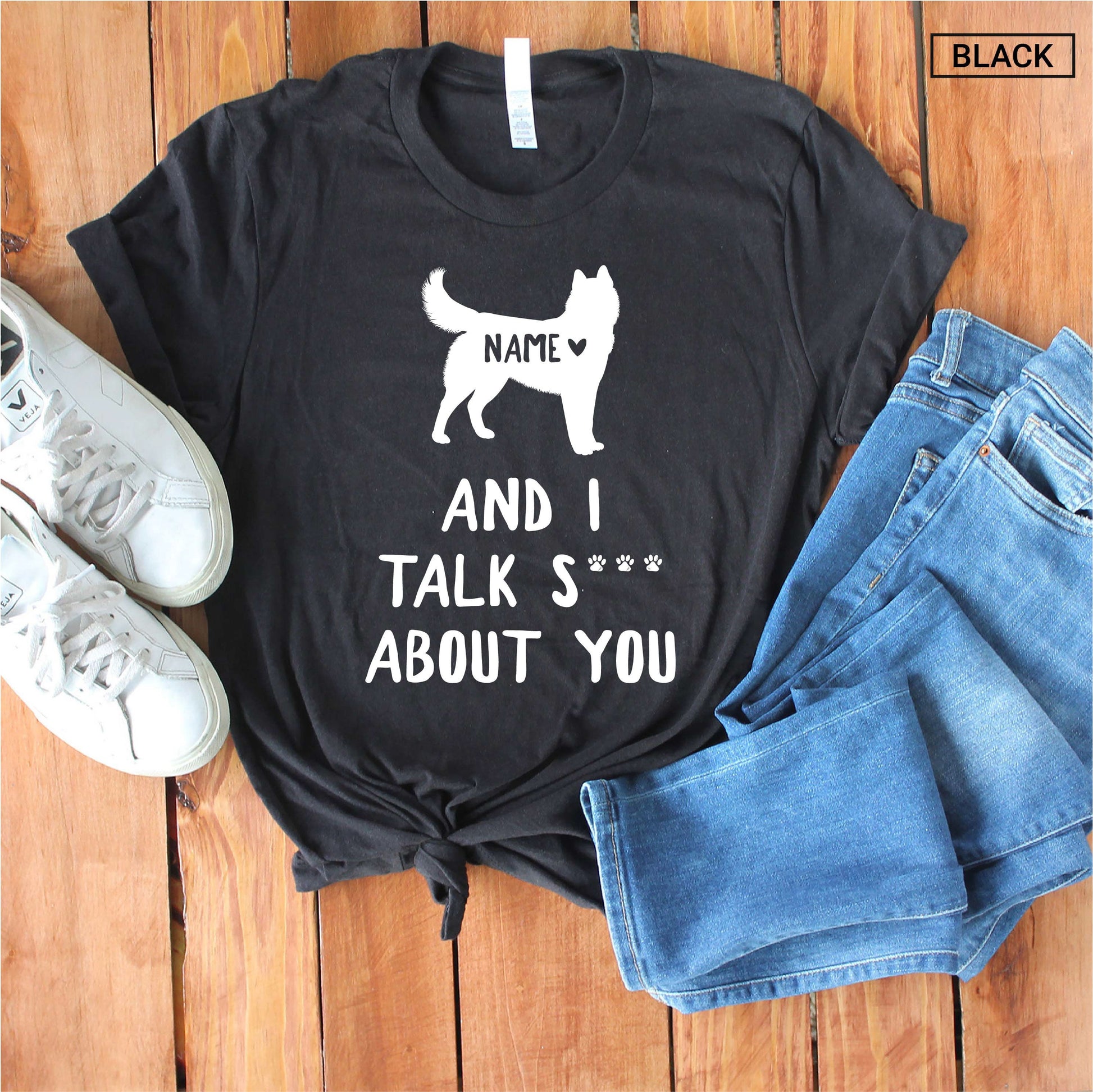 Personalized Alaskan Malamute Shirt - Funny Malamute Shirt - Cute Malamute Shirt - Gift - [Unisex Shirt]