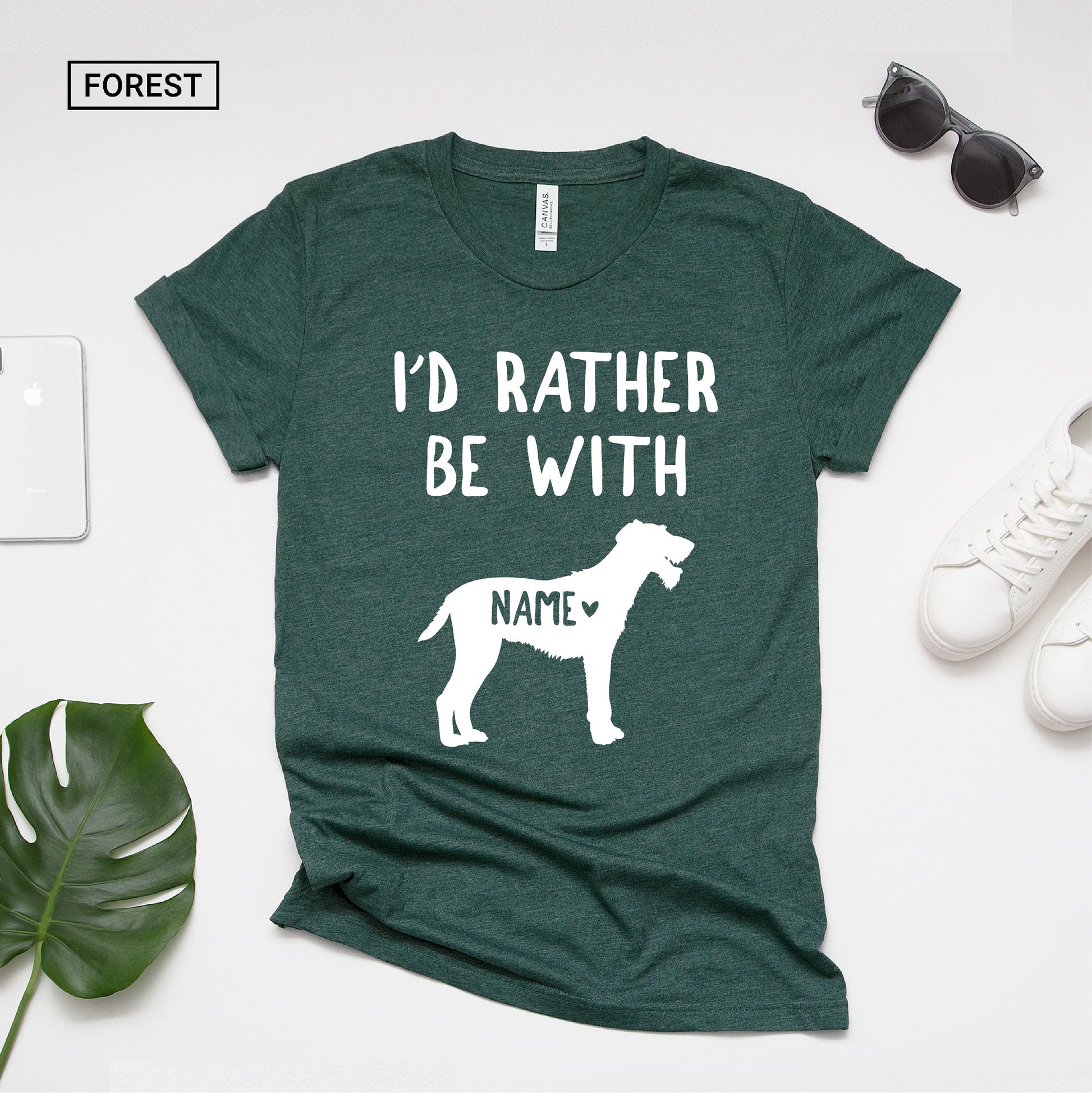 Personalized Irish wolfhound Shirt - Funny Irish wolfhound Shirt - Gift - [Unisex Shirt]