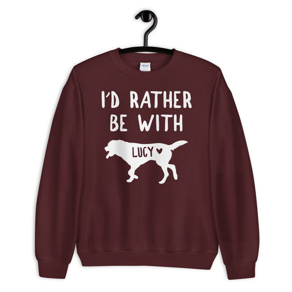 Personalized Labrador Retriever Sweatshirt - Funny Lab Sweatshirt - Gift -