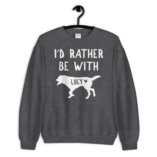 Personalized Labrador Retriever Sweatshirt - Funny Lab Sweatshirt - Gift -