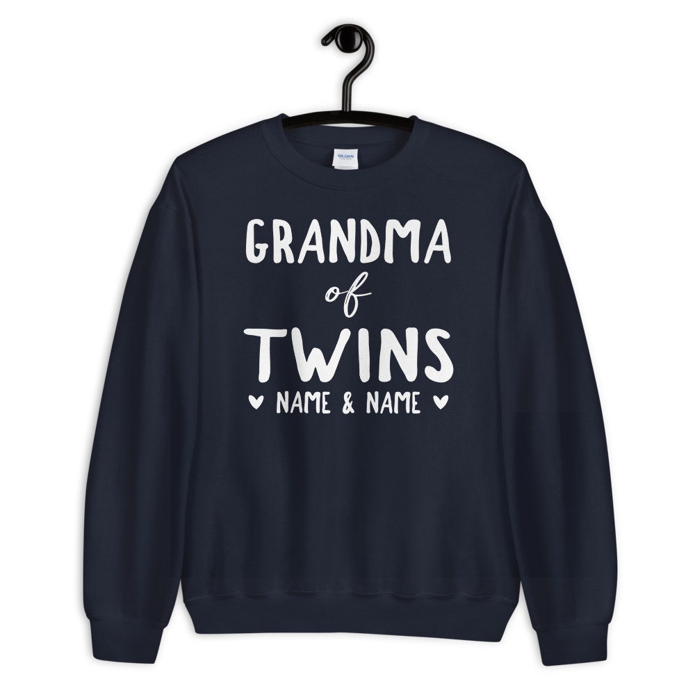Personalized Grandma of Twins Sweatshirt - Gift