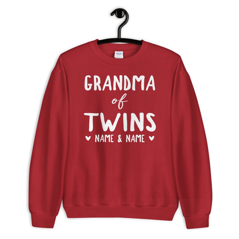 Personalized Grandma of Twins Sweatshirt - Gift