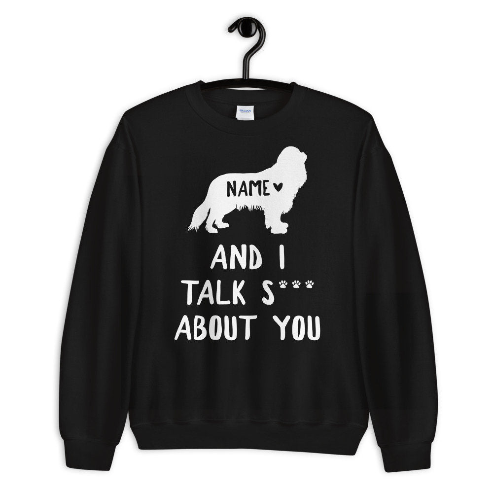 Personalized Funny Cavalier King Charles Spaniel Sweatshirt - Gift -