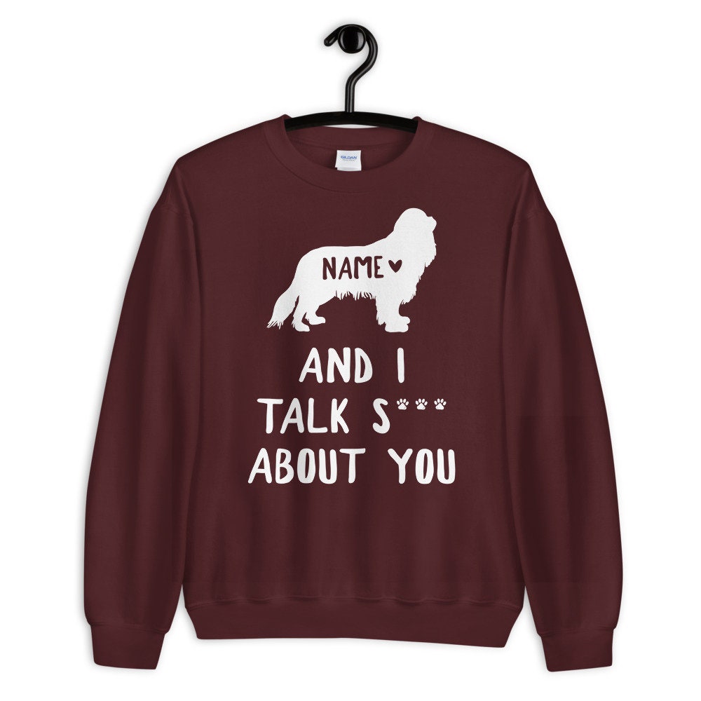 Personalized Funny Cavalier King Charles Spaniel Sweatshirt - Gift -