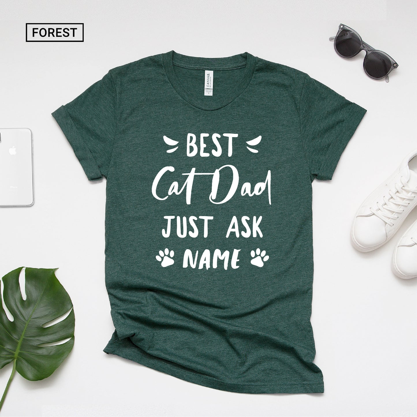 Personalized Funny Cat Dad Shirt - Cute Cat Dad Shirt - Gift [Unisex Shirt]