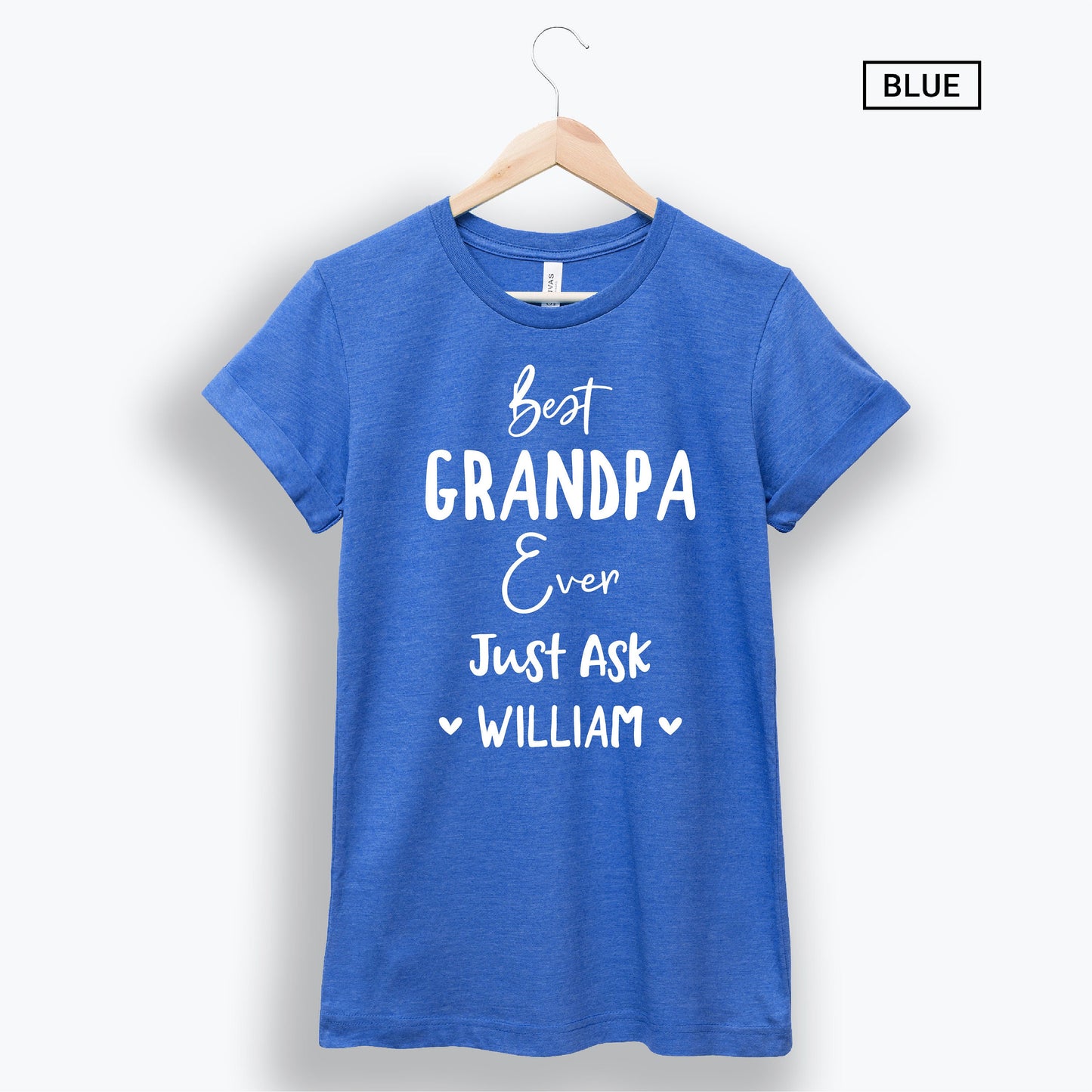 Personalized Best Grandpa Ever Shirt - Grandpa Shirt - Gift [Unisex Shirt]