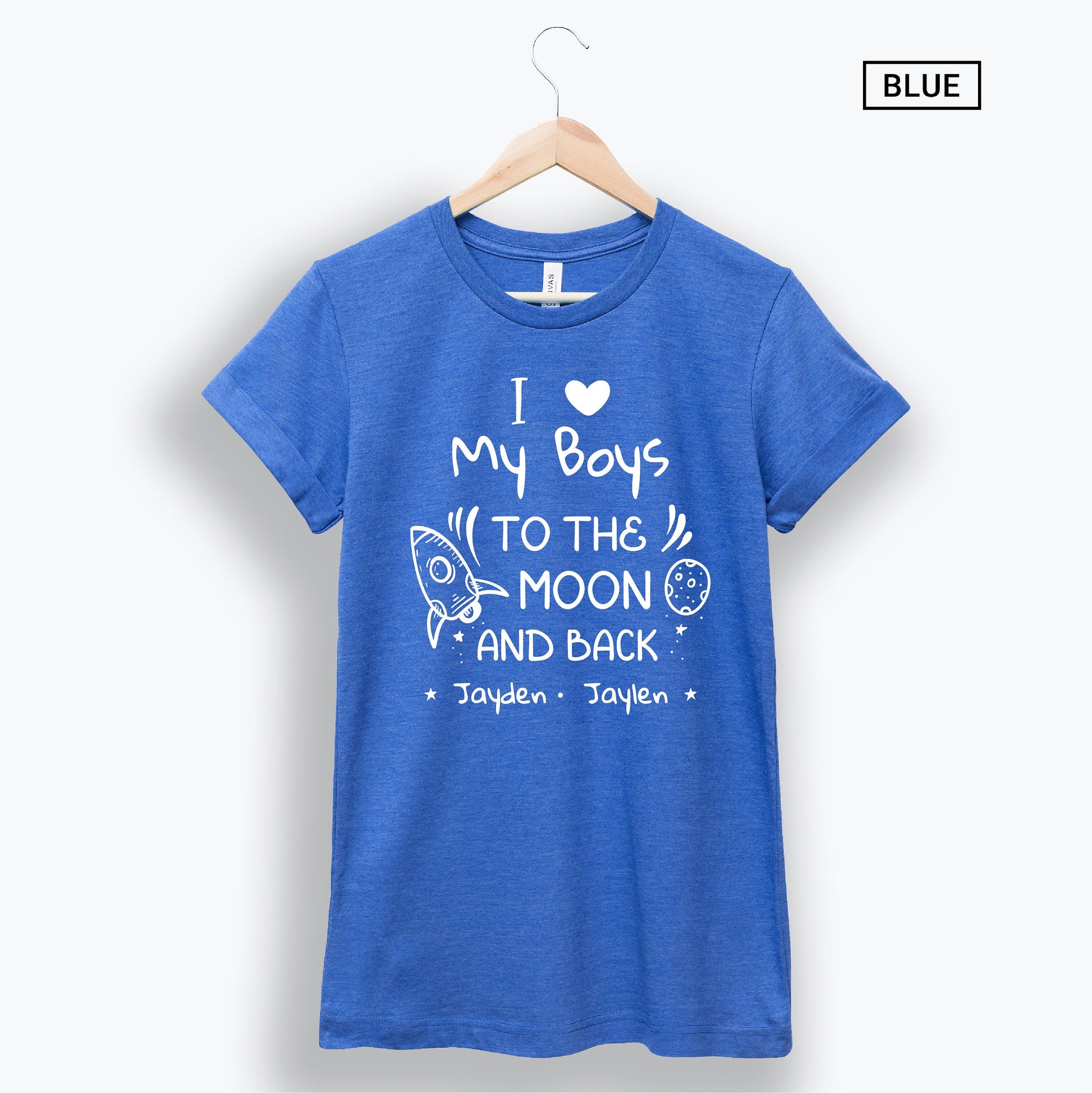 Personalized Mom of Boys Shirt - Custom Boy Mom Shirt - Grandma of Boys - Cute Gift - [Unisex Shirt]