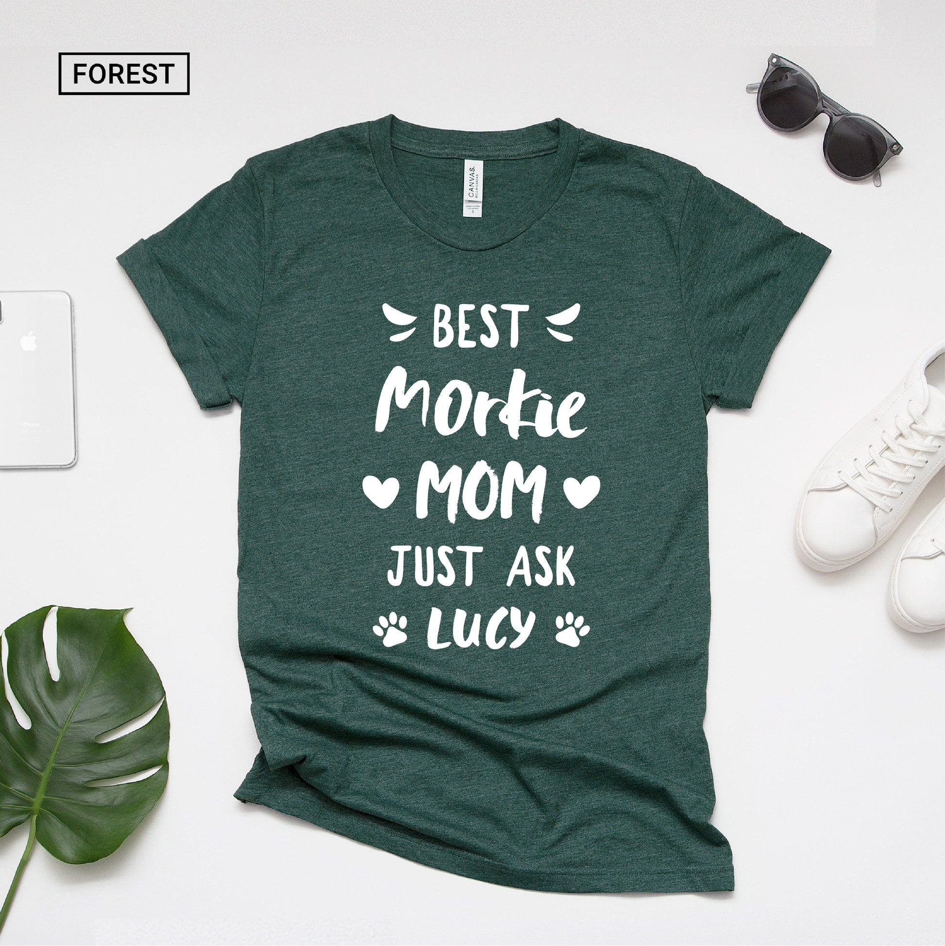 Personalized Morkshire Terrier Shirt - Cute Morkie Shirt - Custom Gift - - [Unisex Shirt]