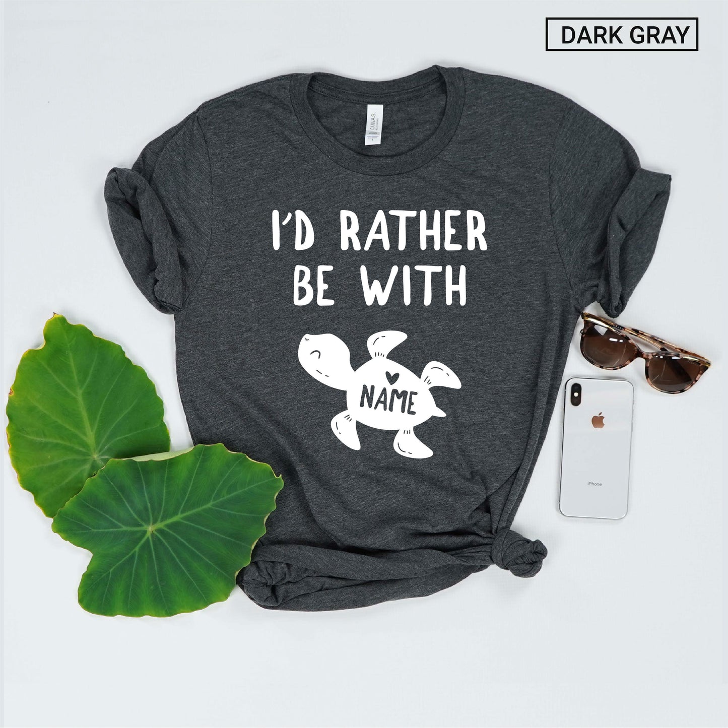 Personalized Funny Turtle Shirt - Custom Cute Turtle Shirt - Gift [Unisex Shirt]