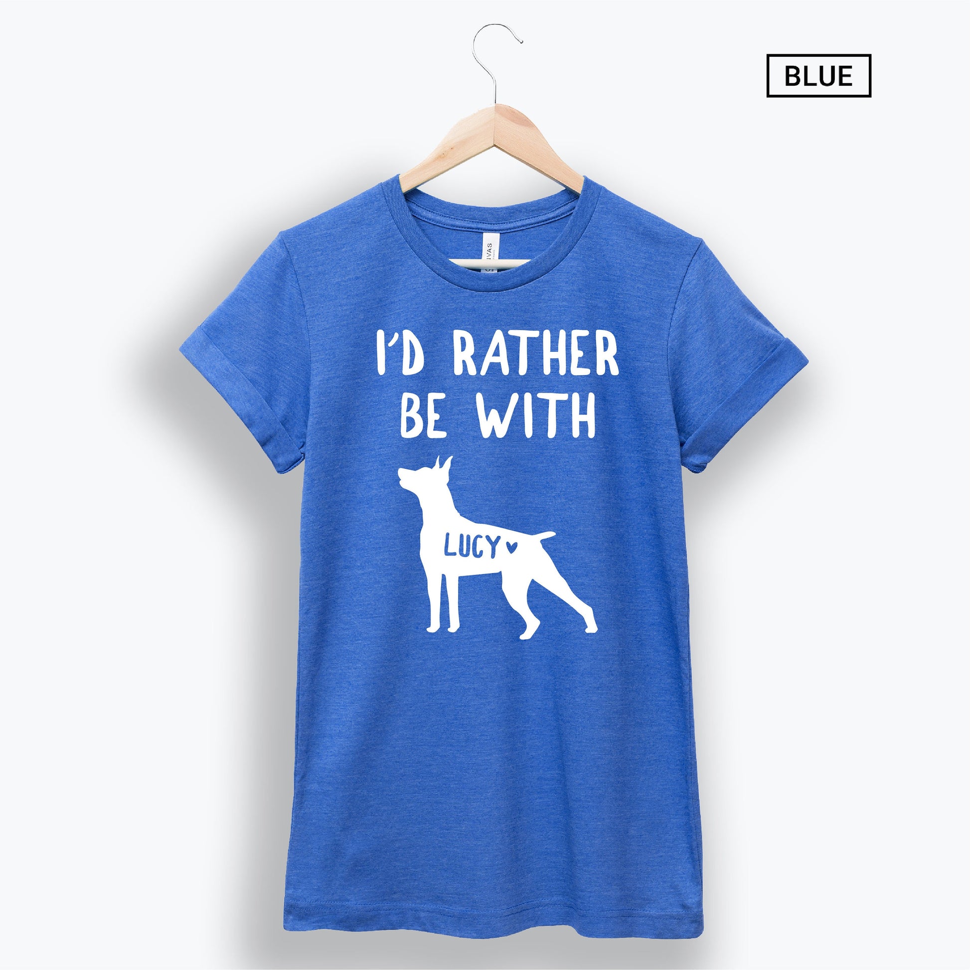 Personalized Dobermann Shirt - Custom Doberman Pinscher Shirt - Funny Doberman Shirt - Gift - [Unisex Shirt]