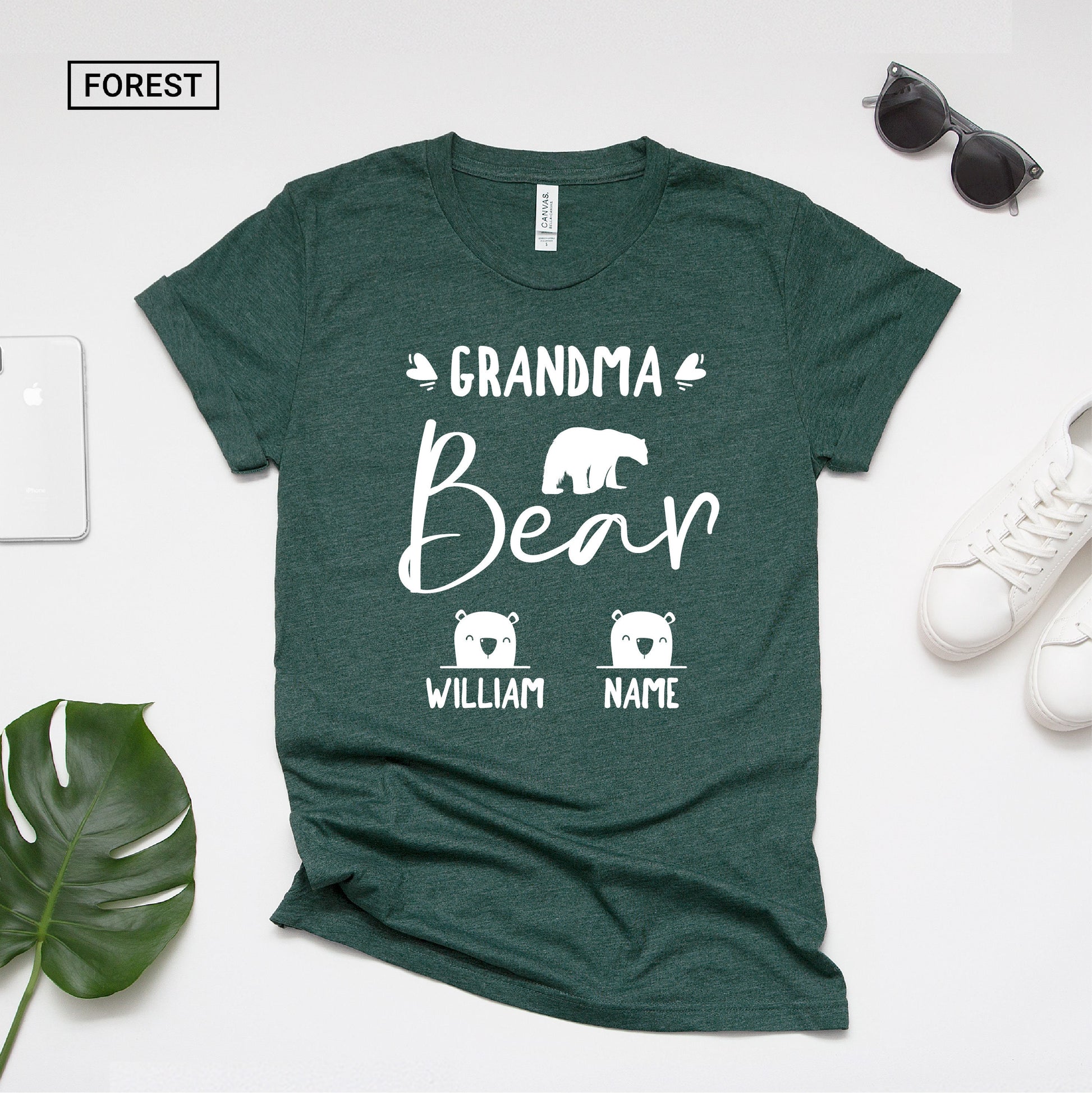 Personalized Grandma Bear Shirt - Gift [Unisex Shirt]