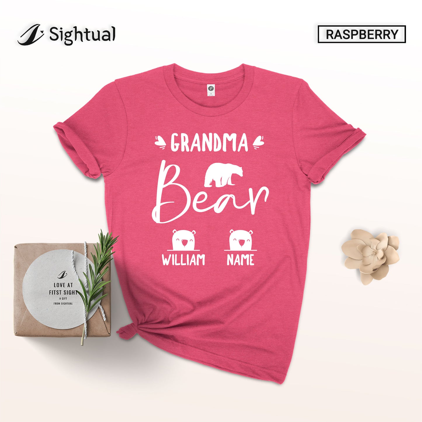 Personalized Grandma Bear Shirt - Gift [Unisex Shirt]