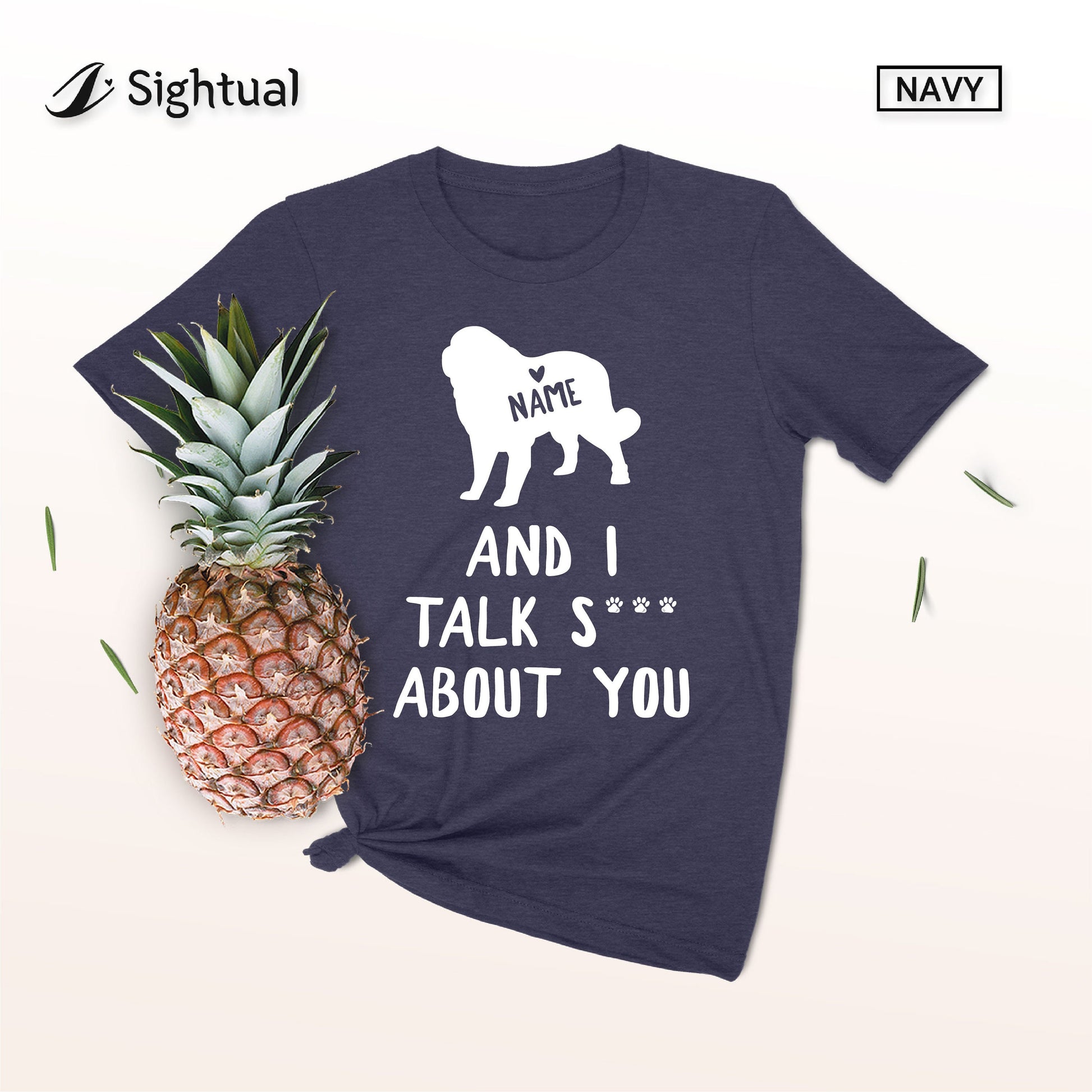 Personalized Newfoundland Dog Shirt - Custom Funny Newfoundland Shirt - Gift - [Unisex Shirt]