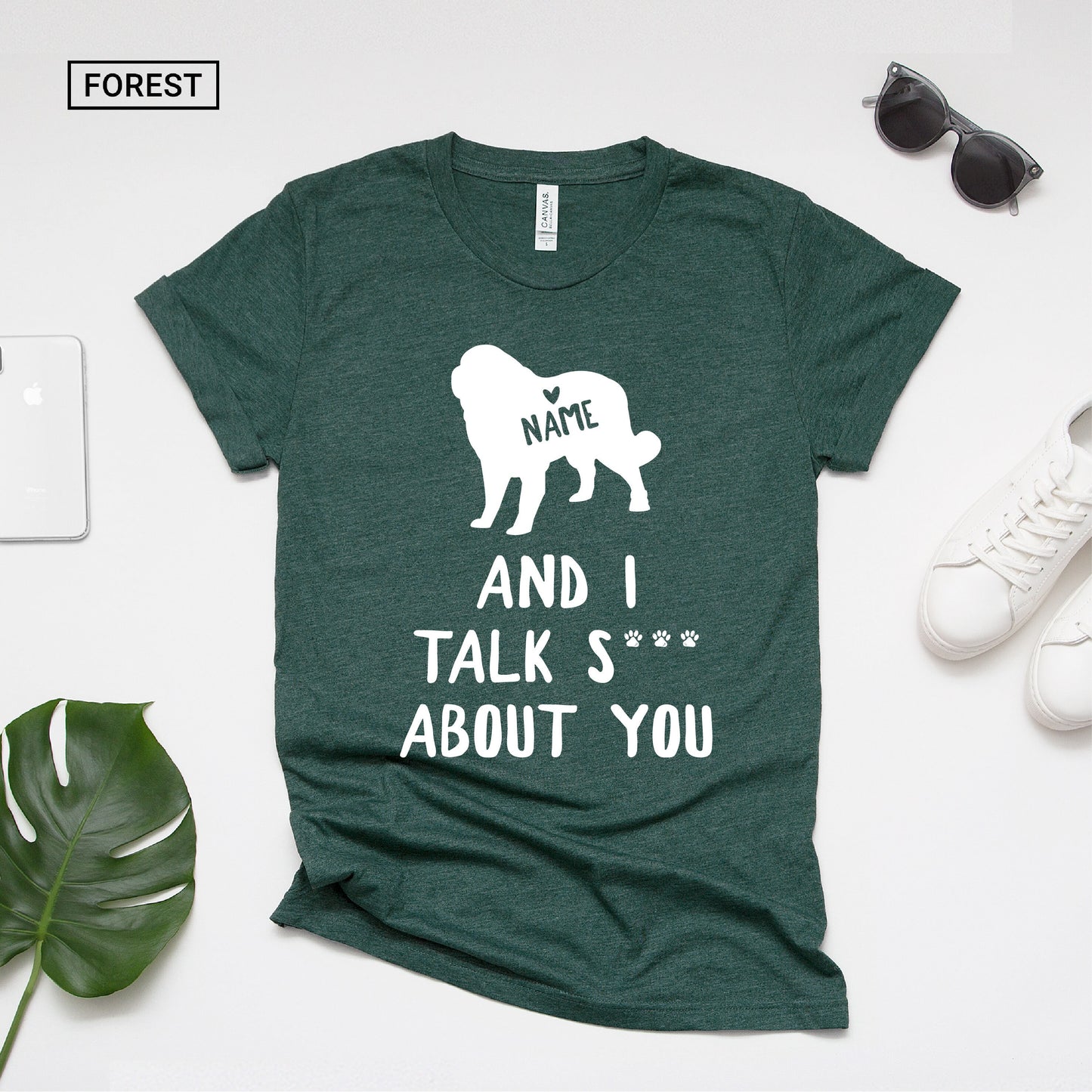 Personalized Newfoundland Dog Shirt - Custom Funny Newfoundland Shirt - Gift - [Unisex Shirt]