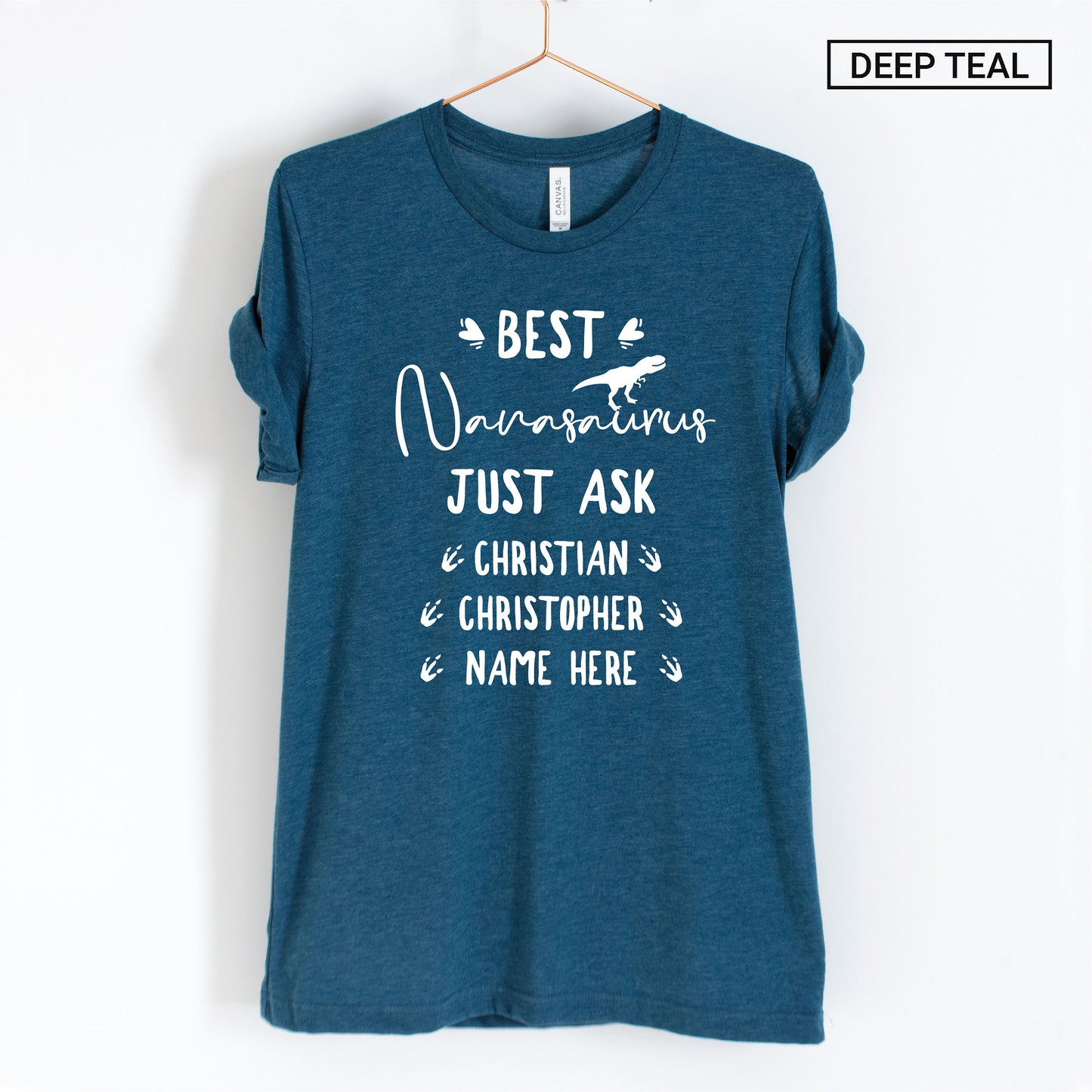 Personalized Nanasaurus Shirt - Nana saurus Shirt - Nana Dinosaur - Nana Dino Shirt - Gift [Unisex Shirt]