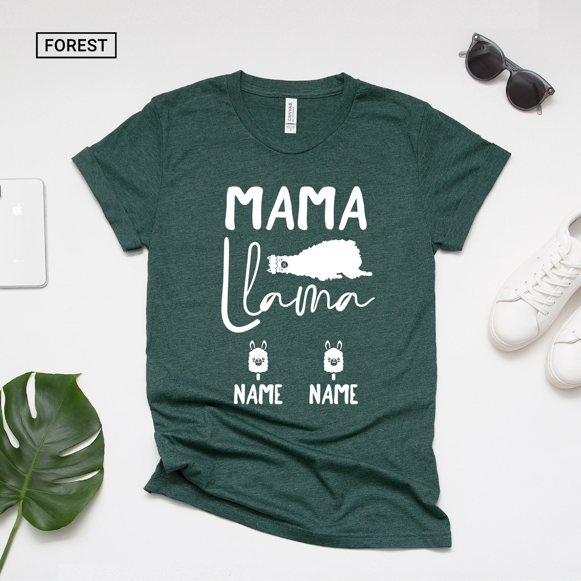 Personalized Mama Llama Shirt - Gift [Unisex Shirt]