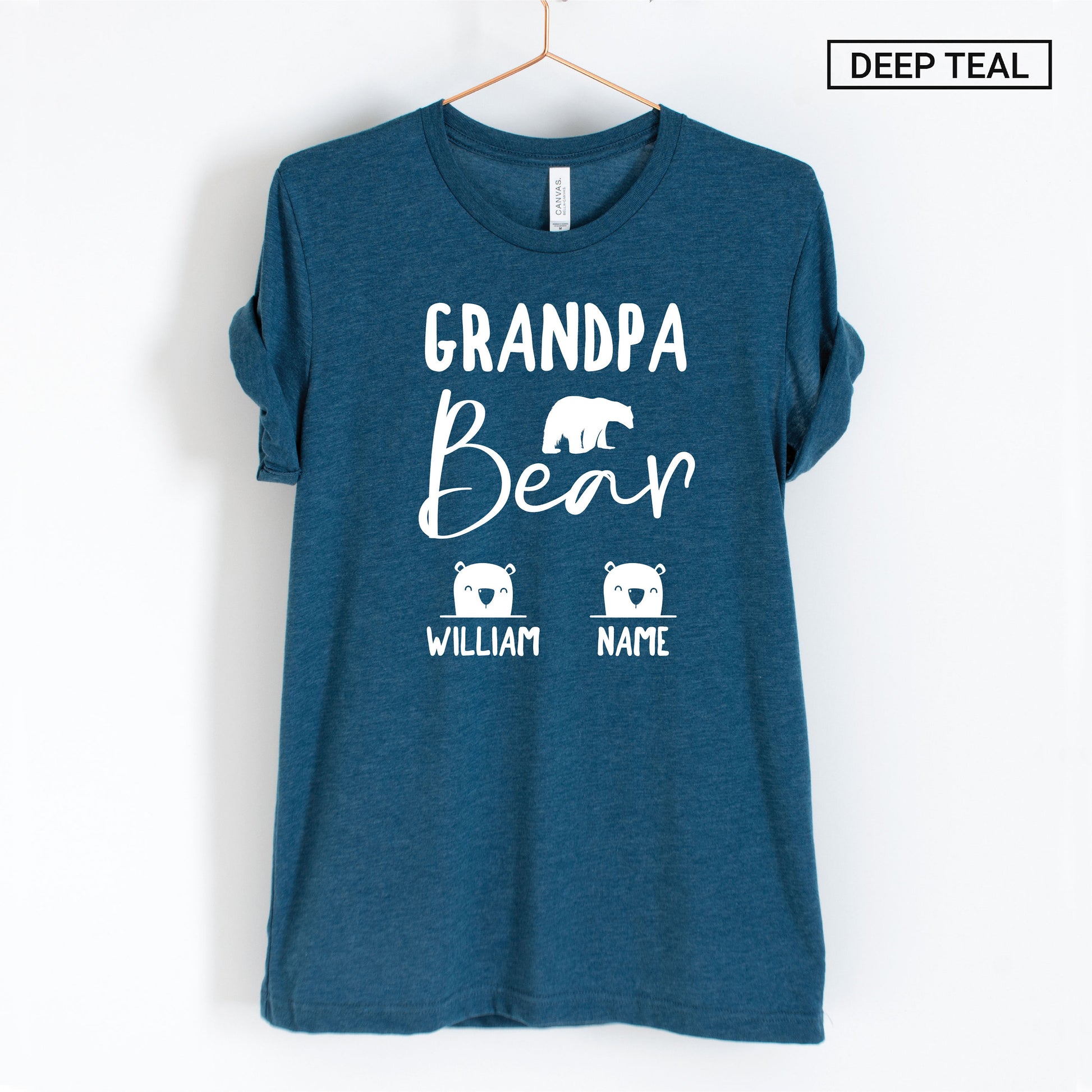 Personalized Grandpa Bear Shirt - Gift [Unisex Shirt]