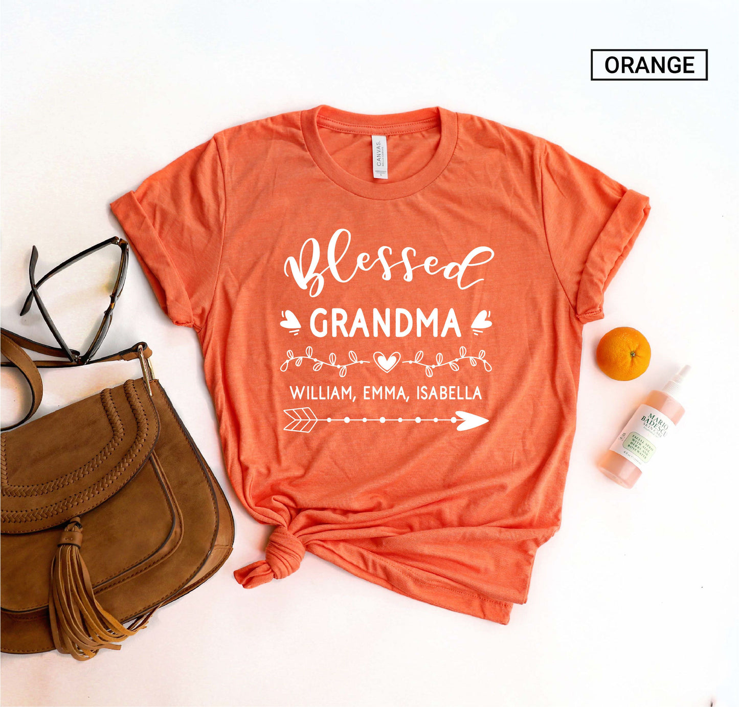 Personalized Blessed Grandma Shirt - Gift [Unisex Shirt]