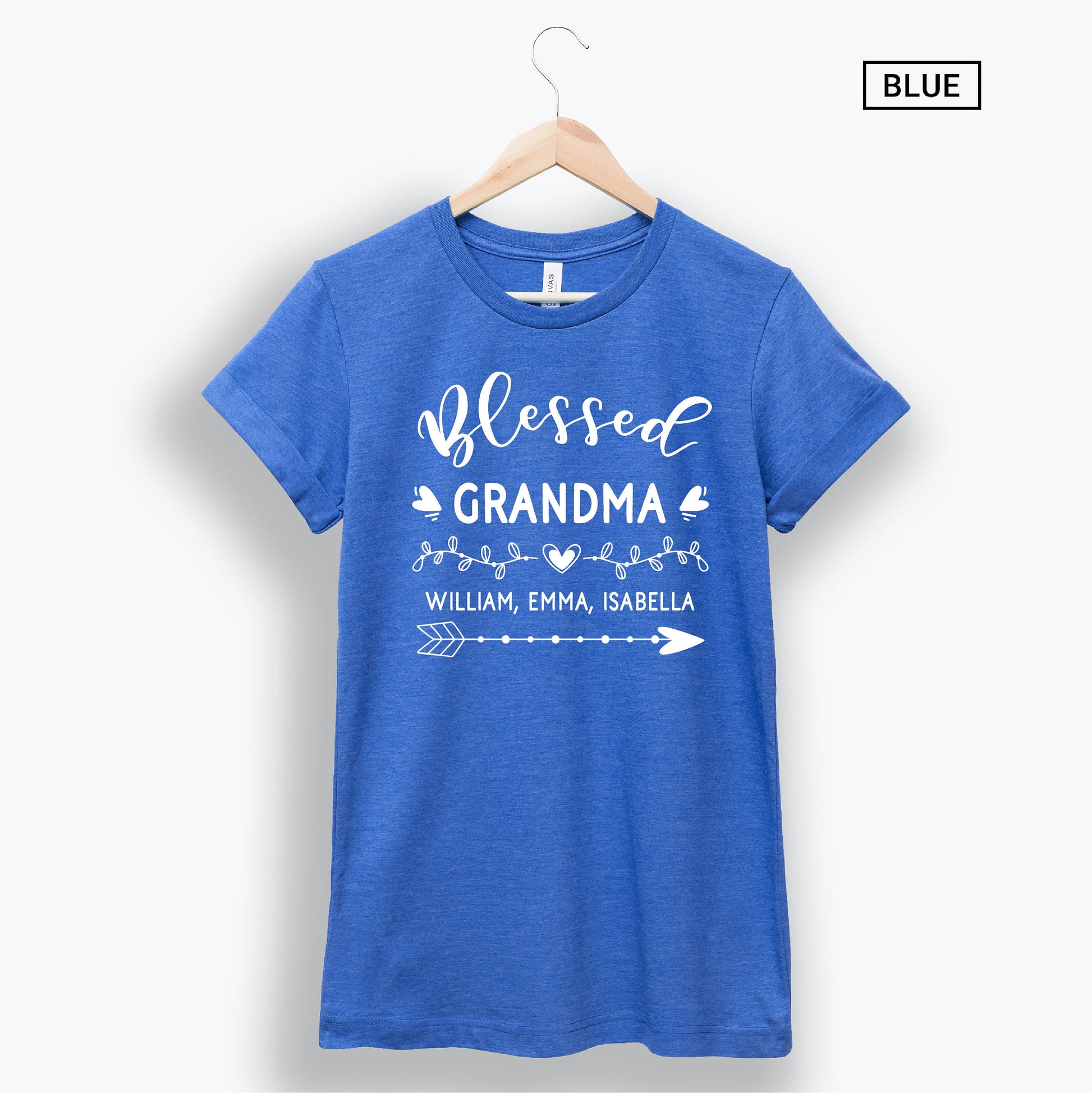Personalized Blessed Grandma Shirt - Gift [Unisex Shirt]