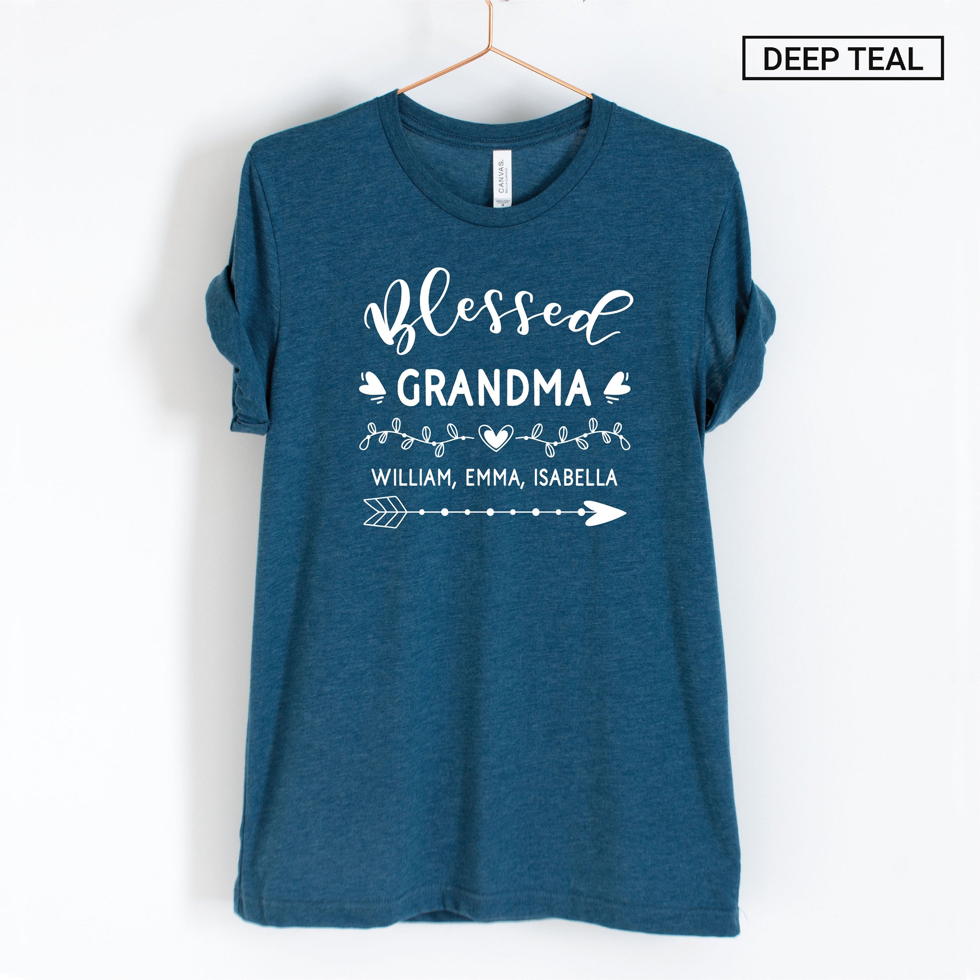 Personalized Blessed Grandma Shirt - Gift [Unisex Shirt]