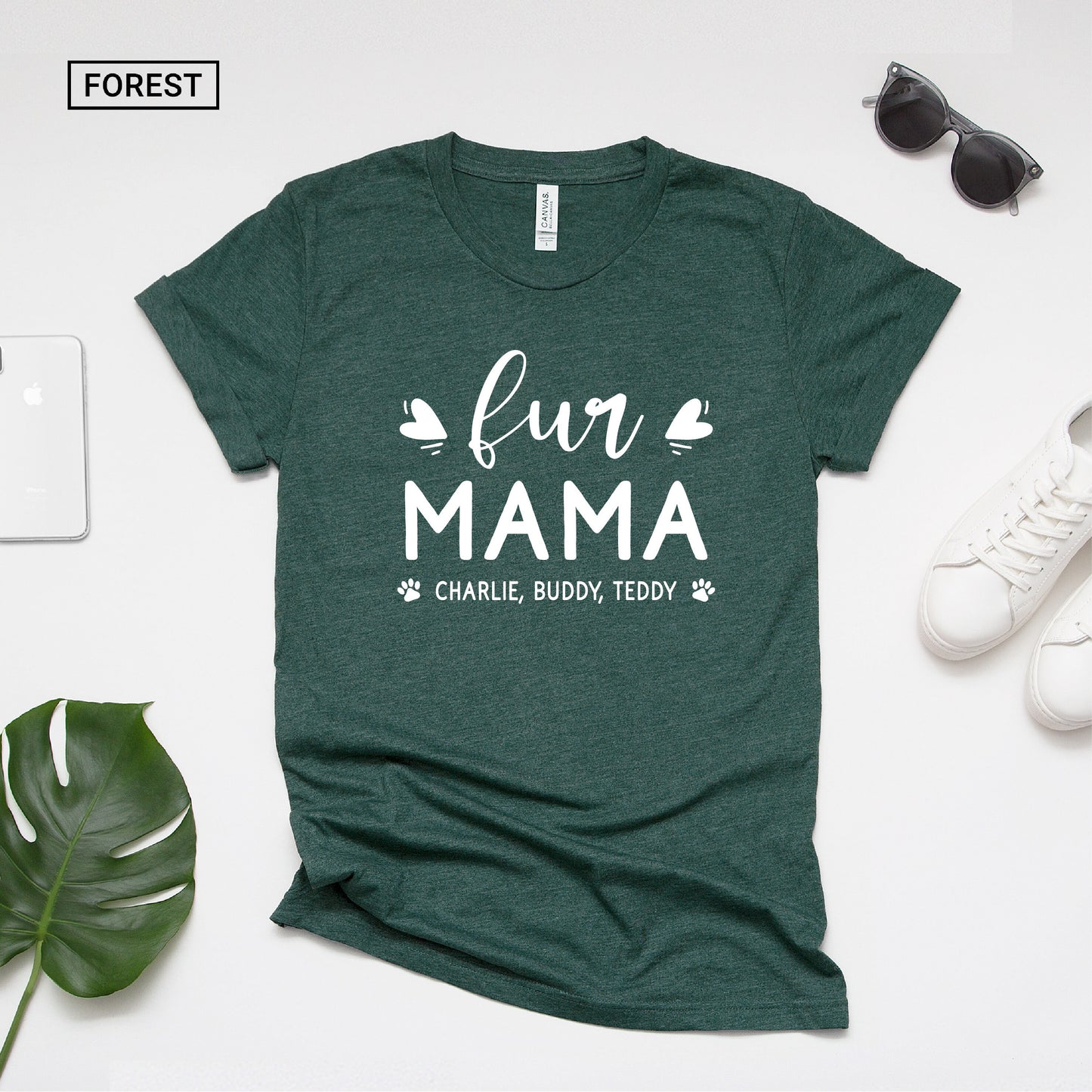 Personalized Fur Mama Shirt - Gift [Unisex Shirt]