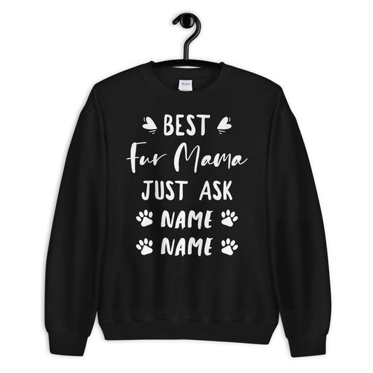 Personalized Fur Mama Sweatshirt - Gift
