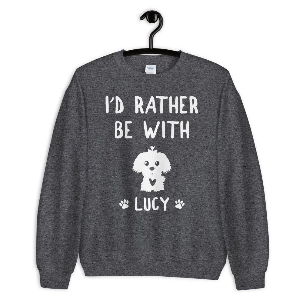 Personalized Funny Maltese Sweatshirt - Gift